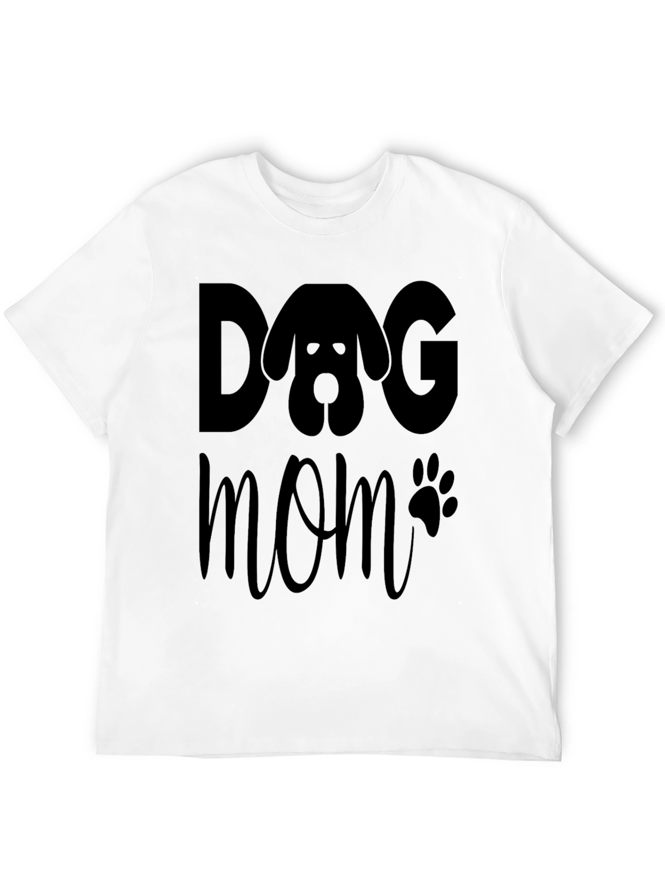 Dog Mom Graphic Tee - Pet Lover Shirt