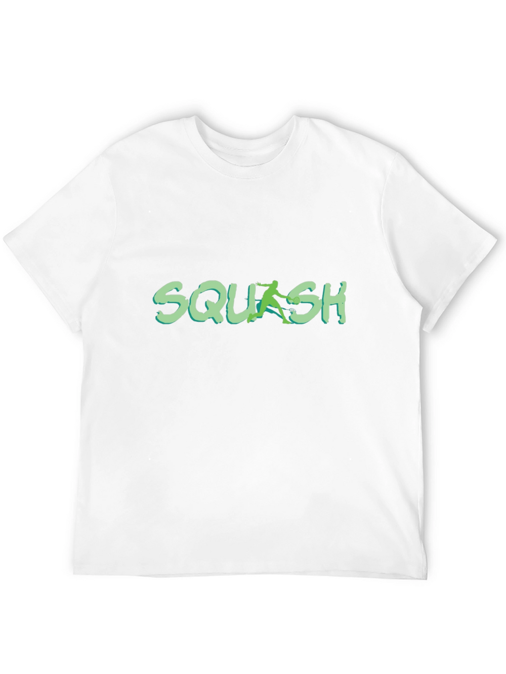 Squash Player Graphic Tee - Sporty Activewear