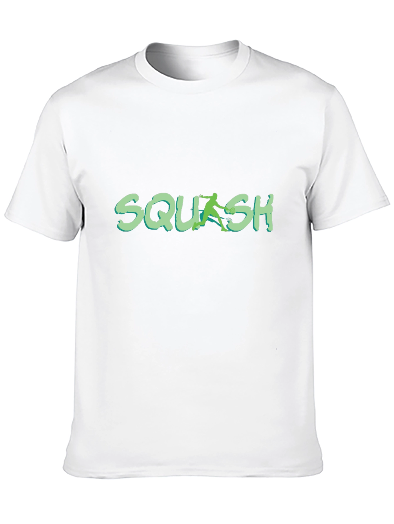 Squash Player Graphic Tee - Sporty Activewear