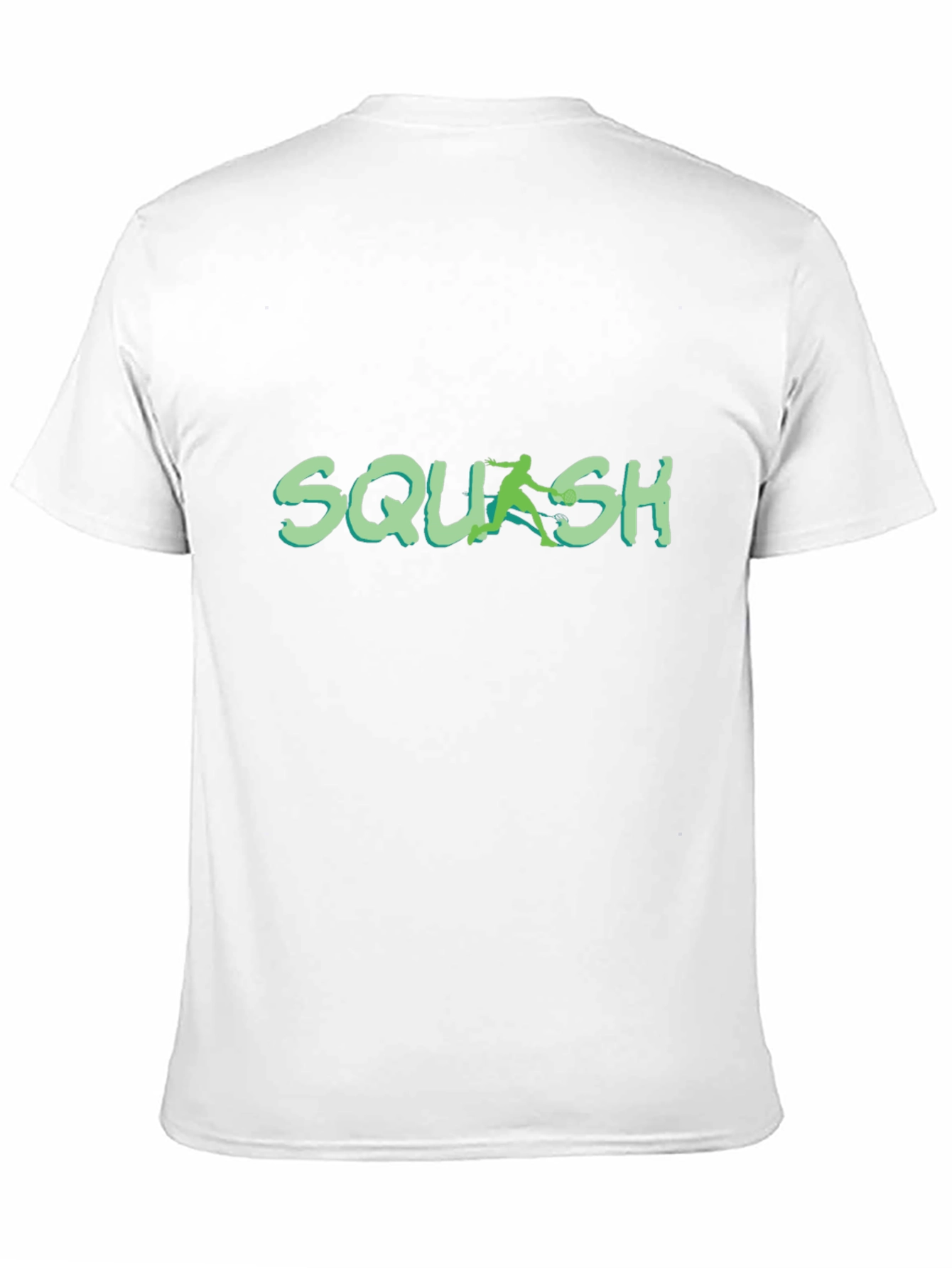 Squash Player Graphic Tee - Sporty Activewear