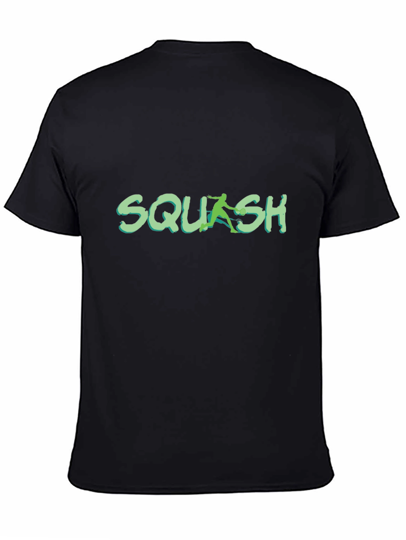 Squash Player Graphic Tee - Sporty Activewear