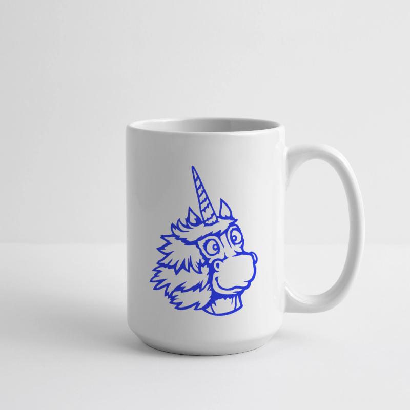 Unicorn Happy Friendly Smile Comic Cartoon Drawing