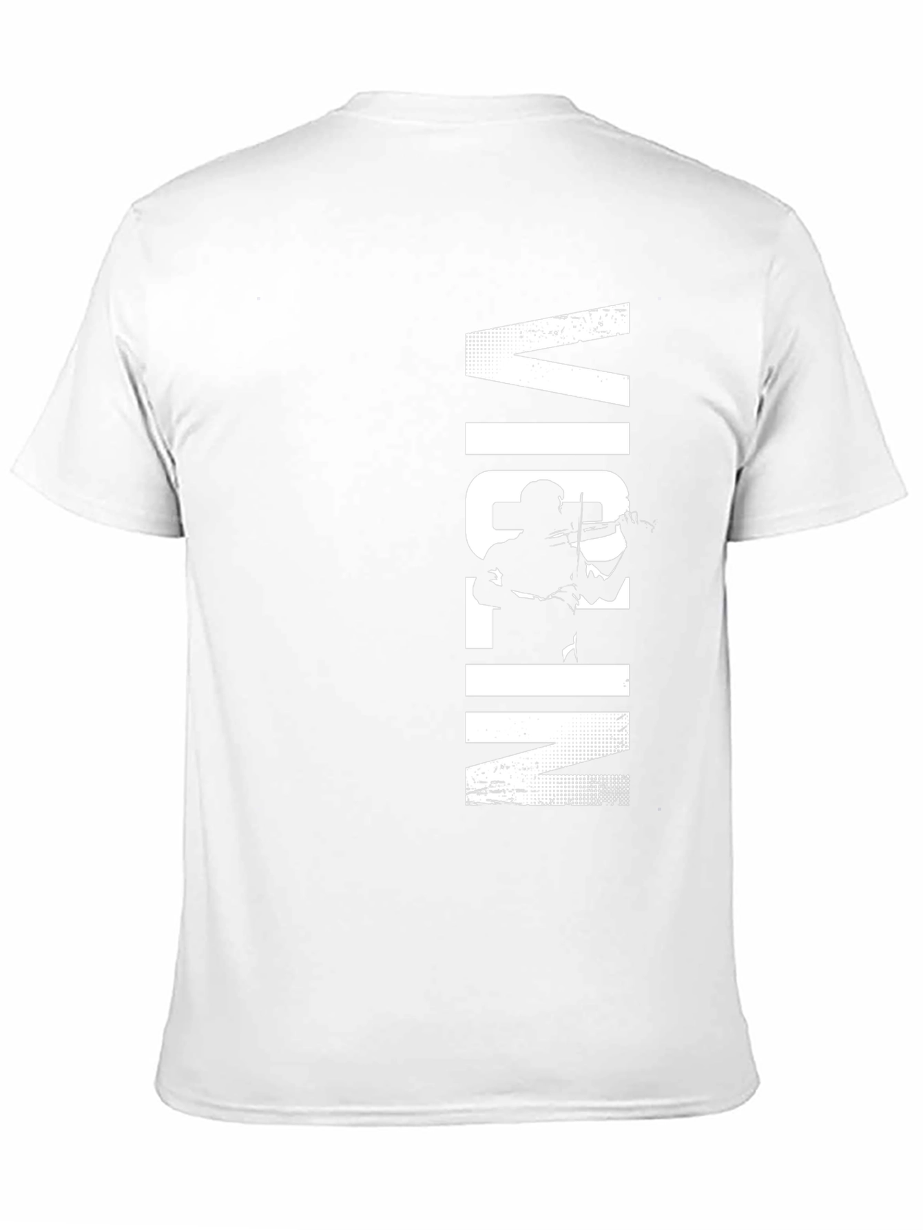Violin Player Graphic Tee - Black