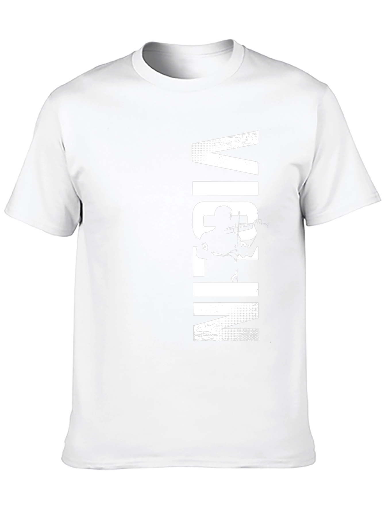 Violin Player Graphic Tee - Black