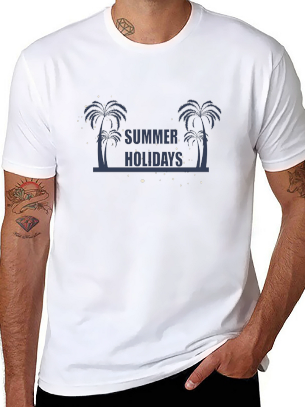 Summer Holidays Graphic T-Shirt