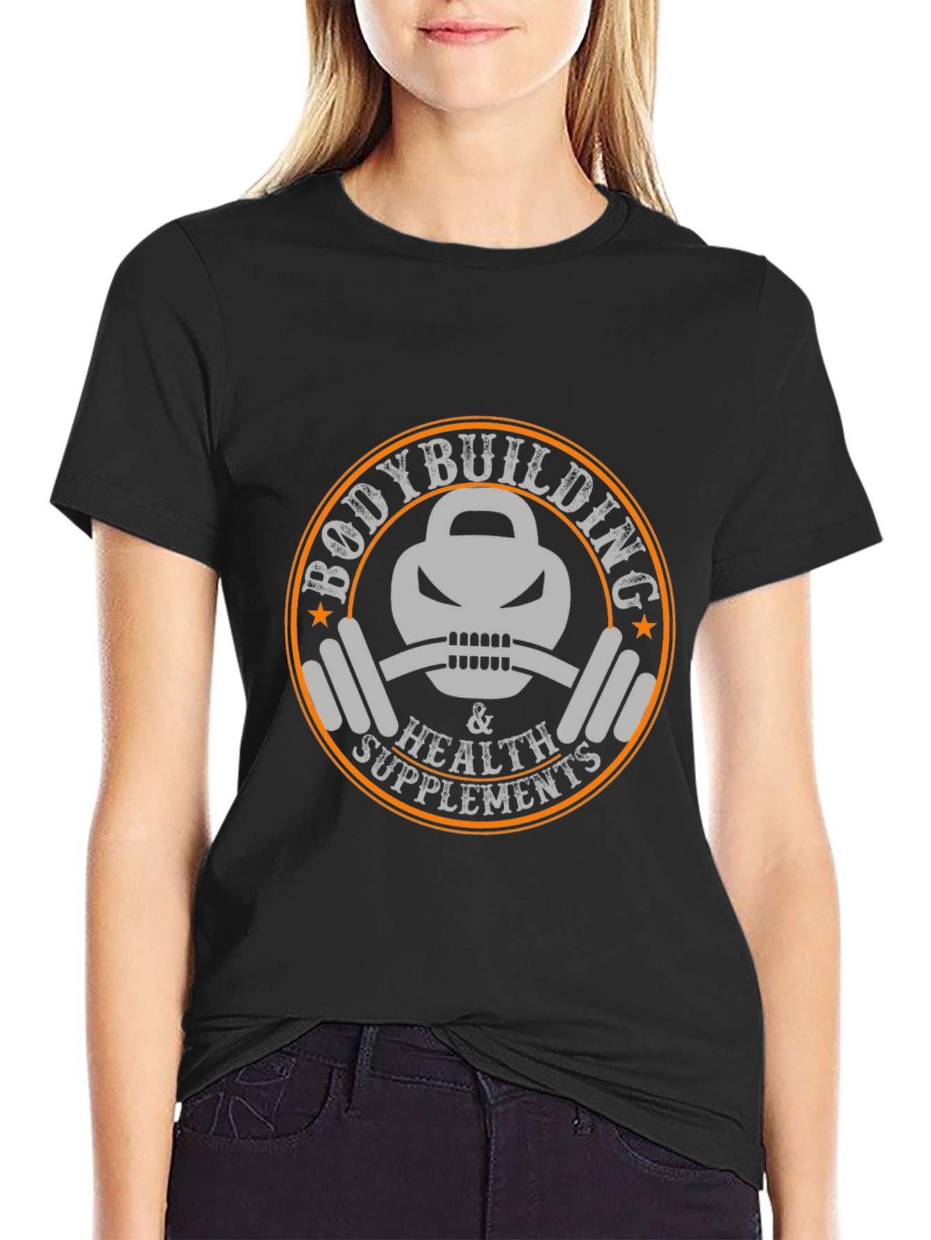 Bodybuilding & Health Supplements Graphic T-Shirt