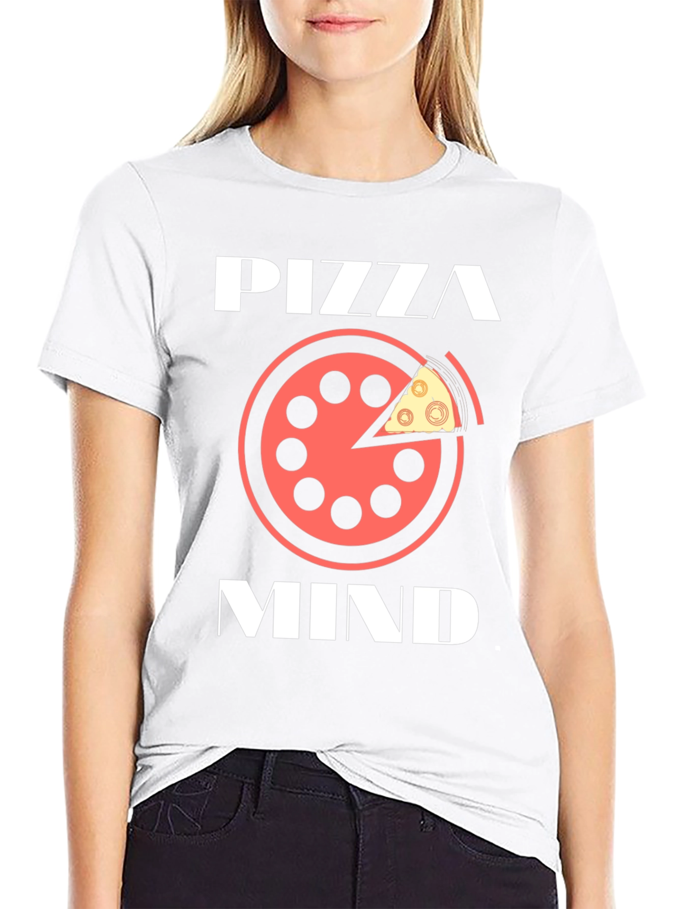Pizza Mind Graphic Tee - Unisex Casual T-Shirt