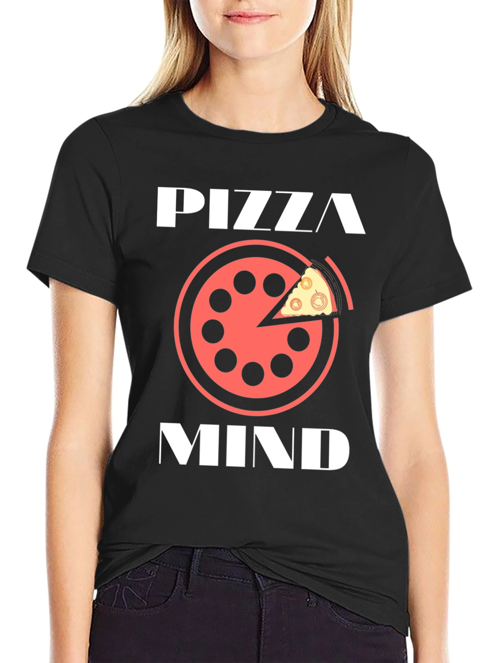 Pizza Mind Graphic Tee - Unisex Casual T-Shirt