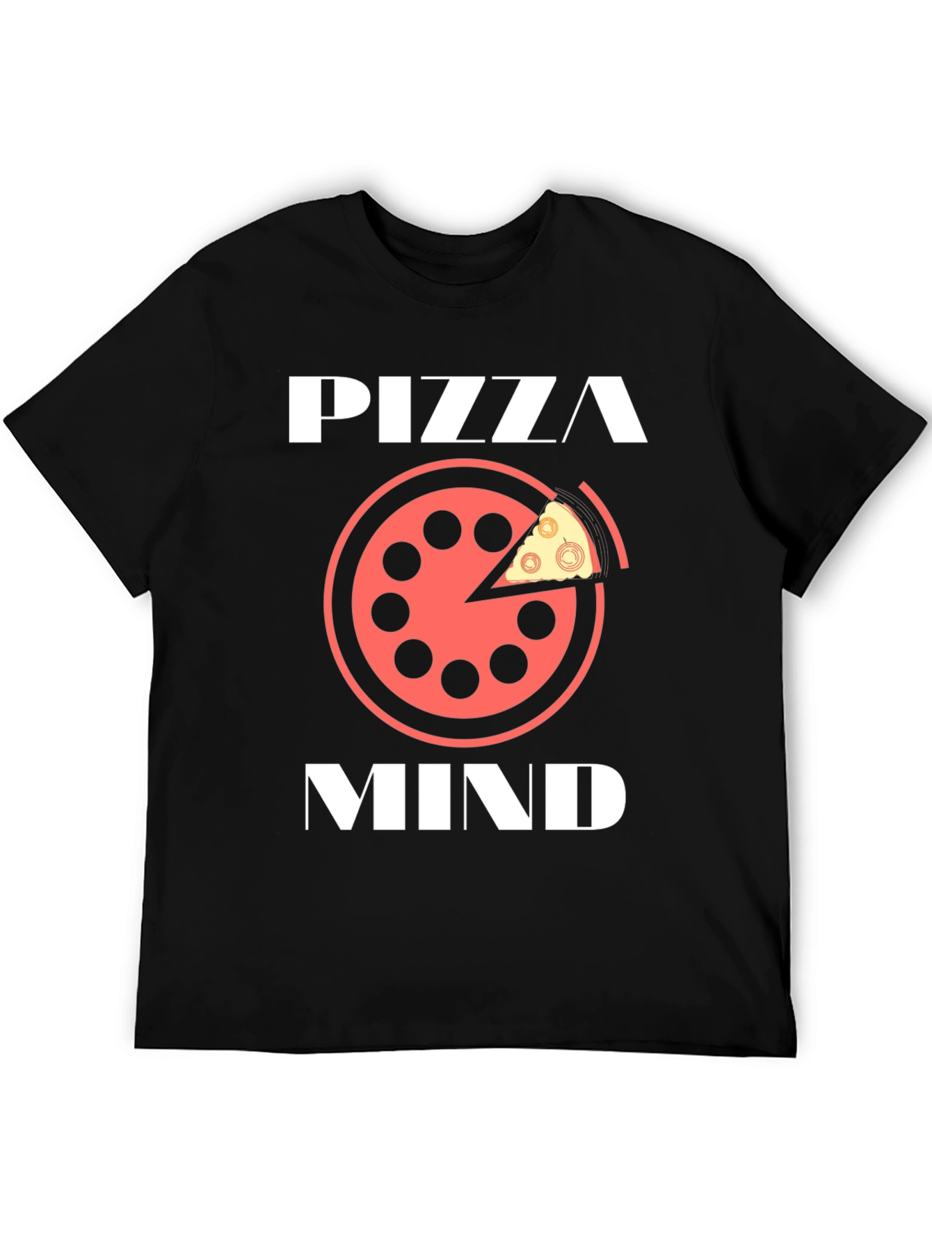 Pizza Mind Graphic Tee - Unisex Casual T-Shirt