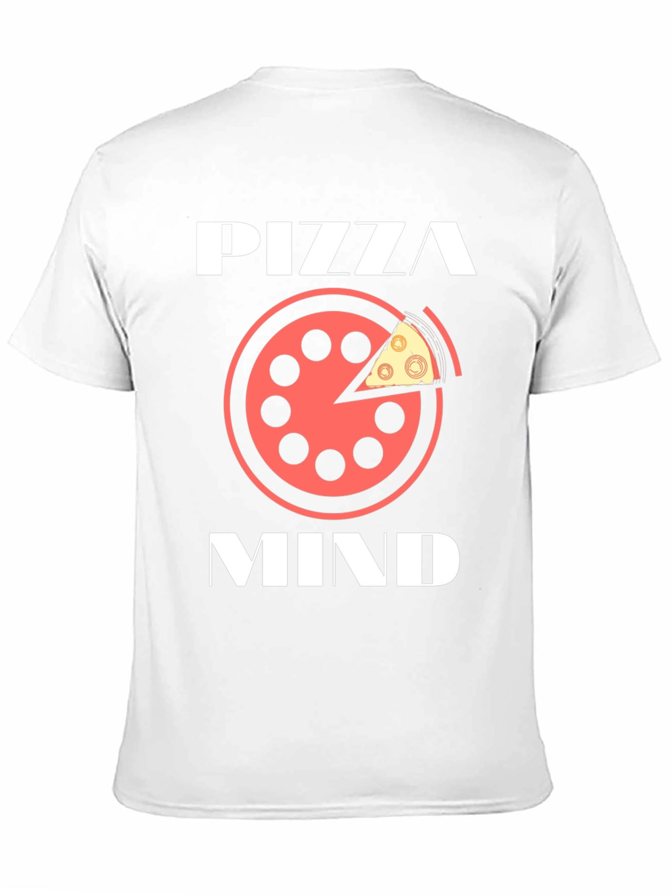 Pizza Mind Graphic Tee - Unisex Casual T-Shirt