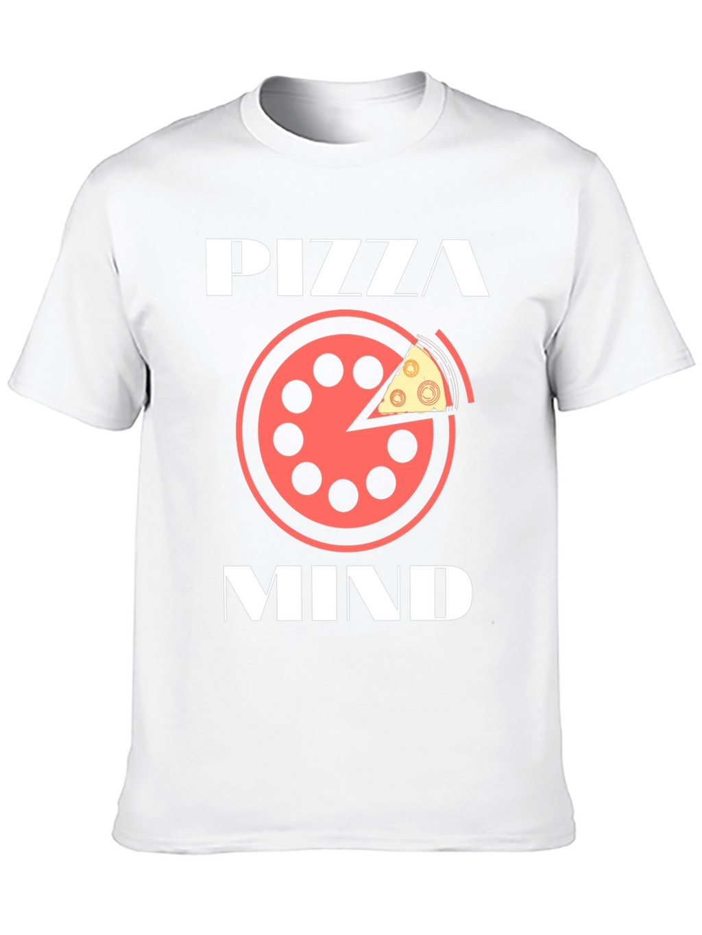 Pizza Mind Graphic Tee - Unisex Casual T-Shirt