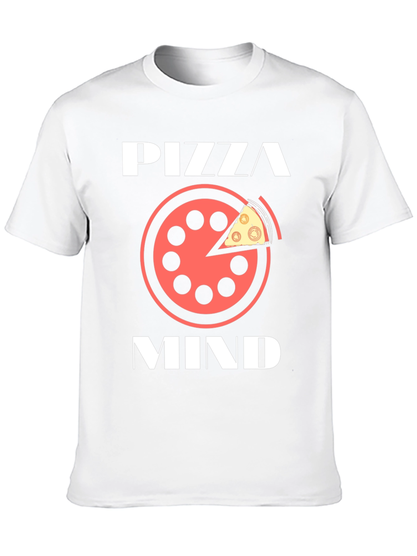 Pizza Mind Graphic Tee - Unisex Casual T-Shirt