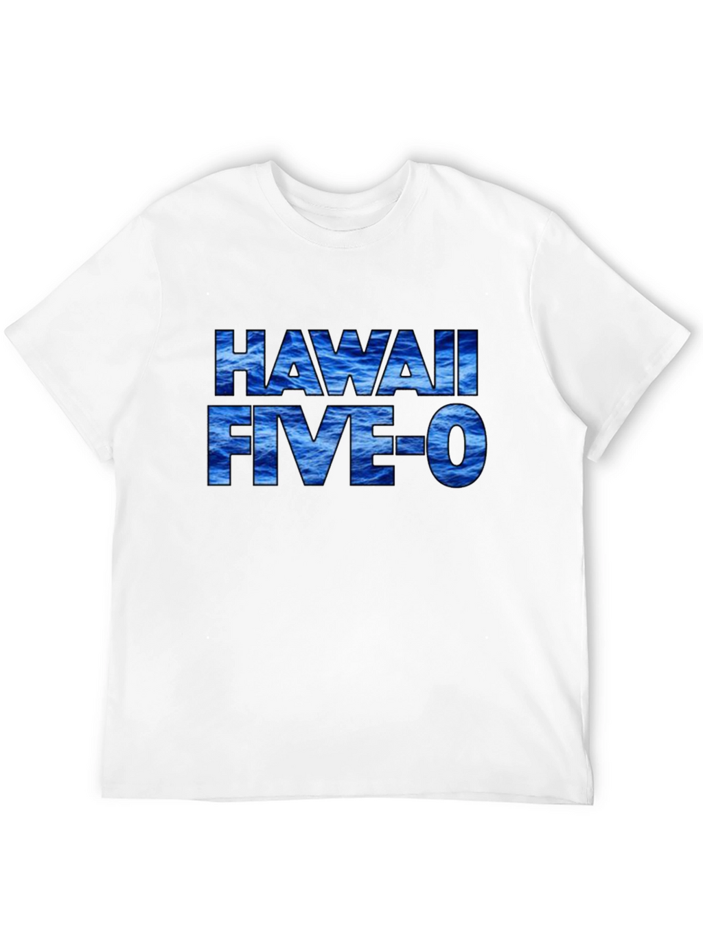 Hawaii Five-O Wave T-Shirt Black