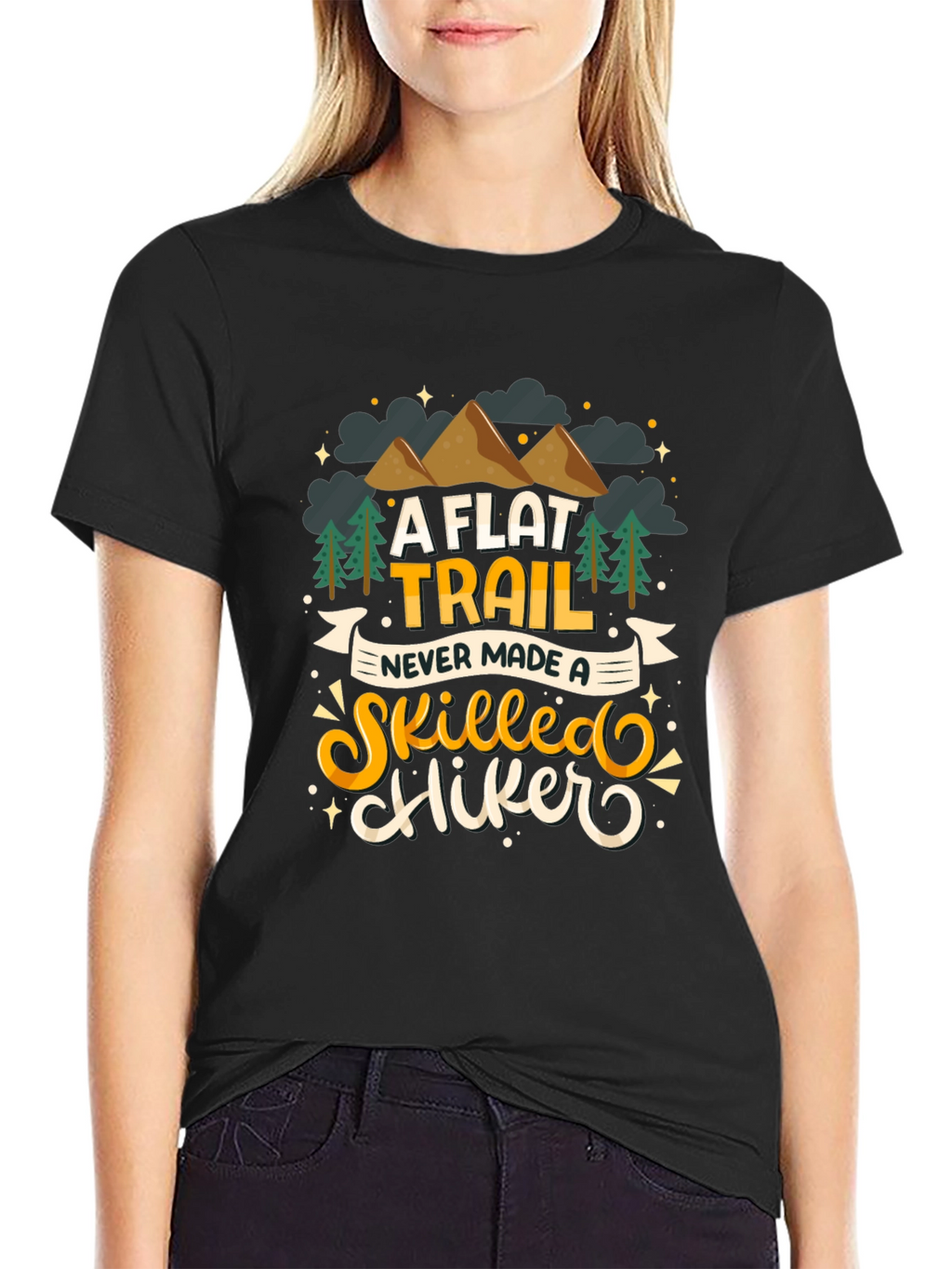 A Flat Trail Hiker Tee