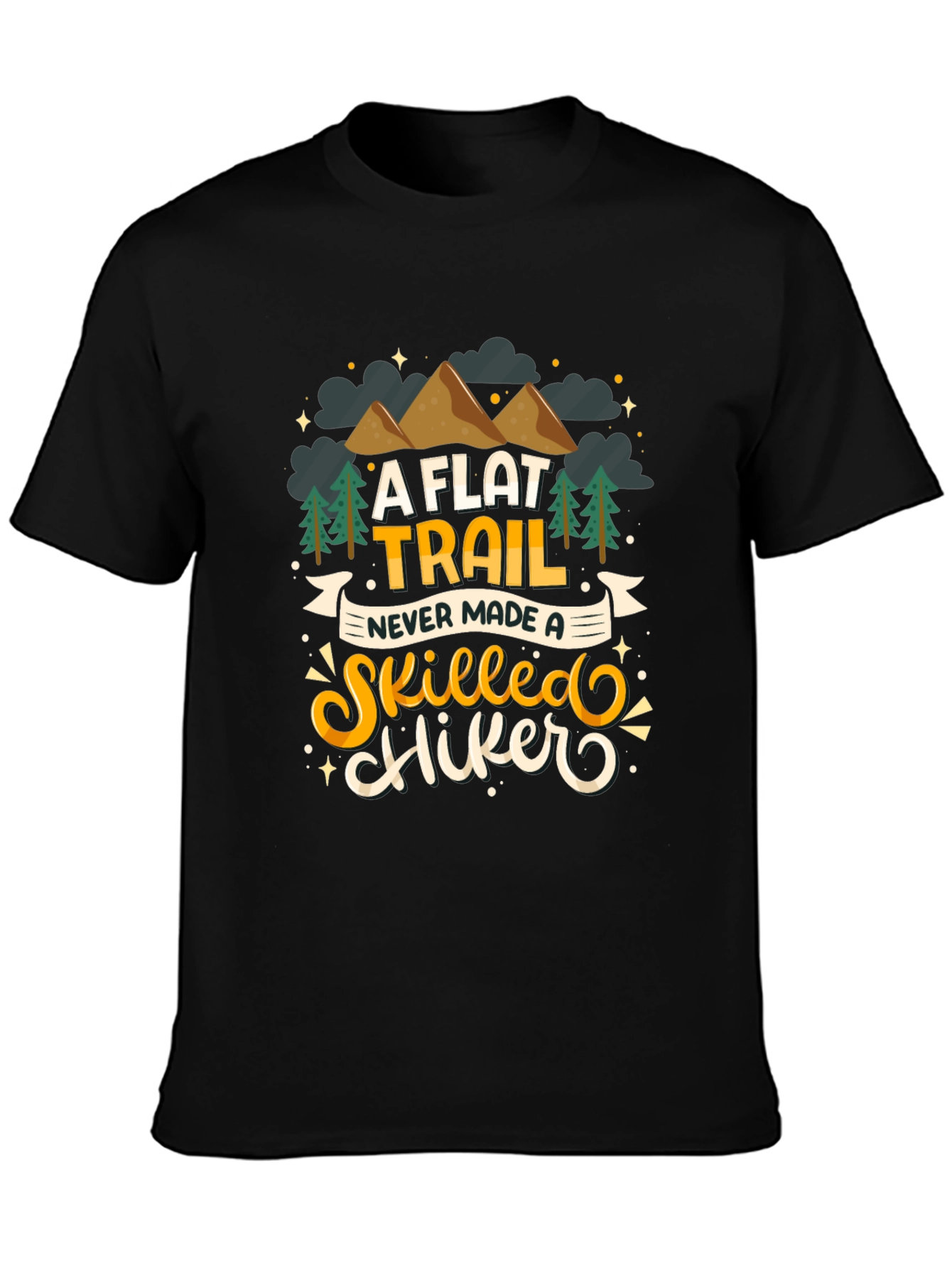 A Flat Trail Hiker Tee