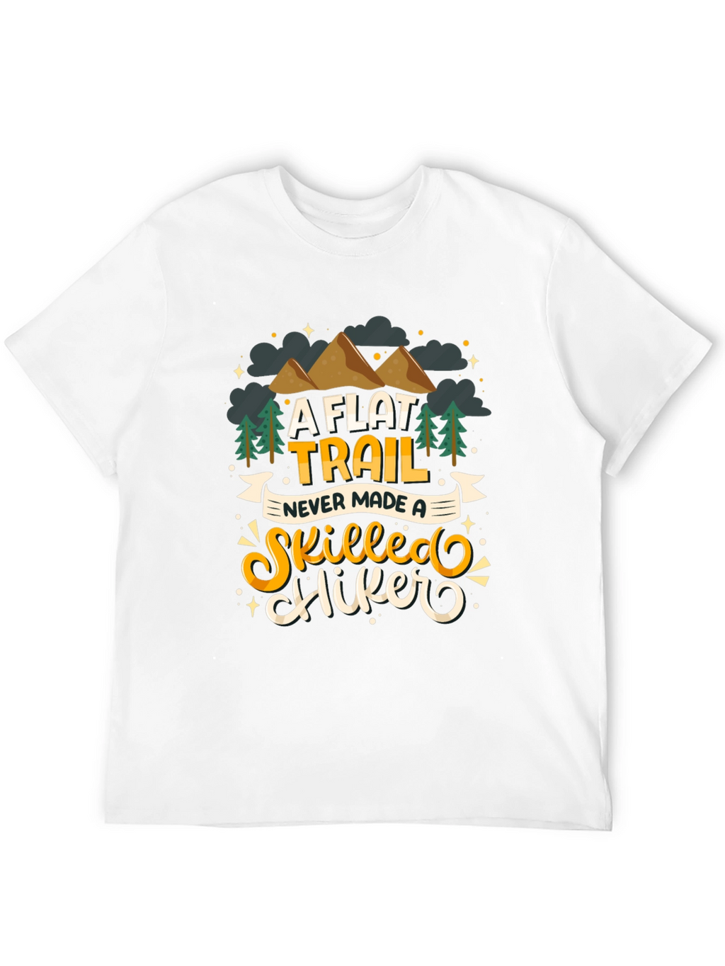 A Flat Trail Hiker Tee