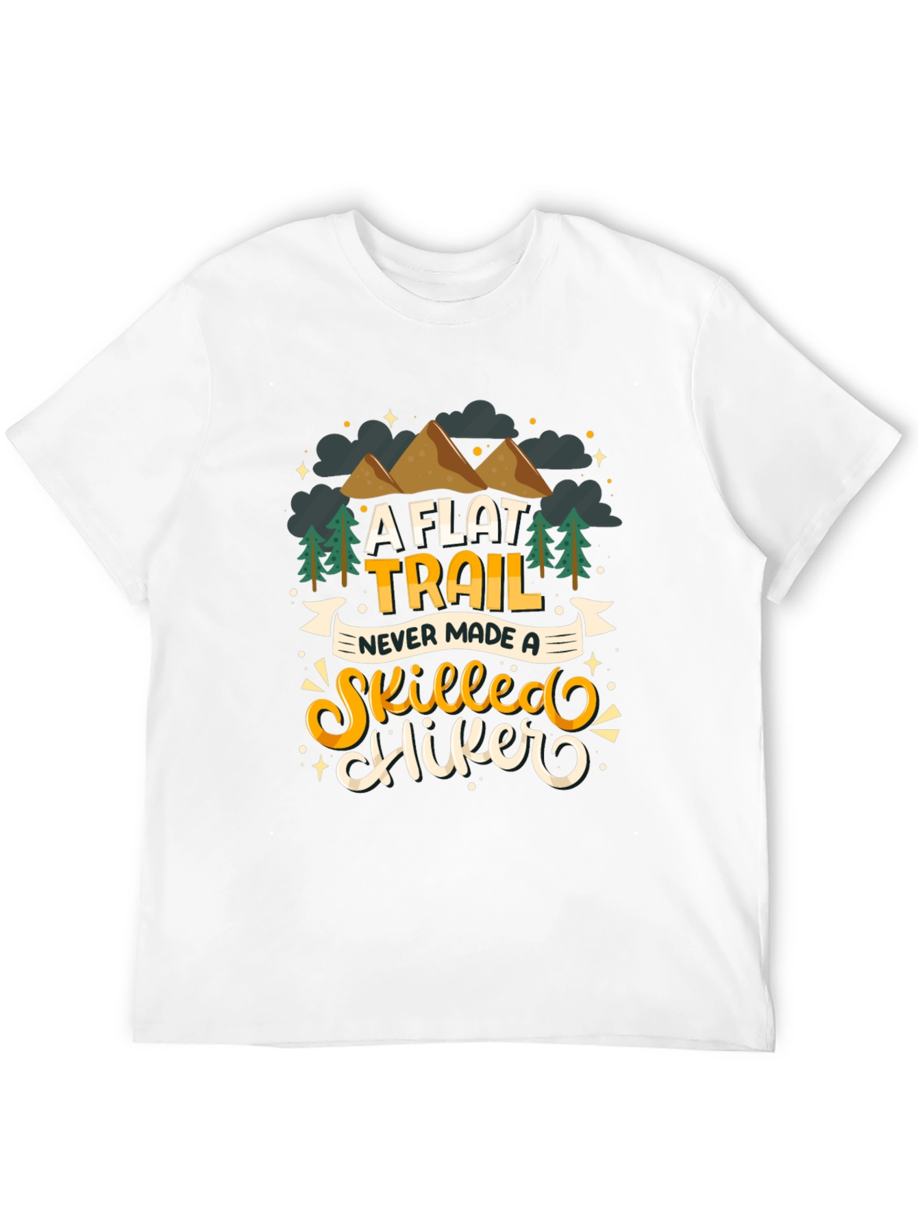 A Flat Trail Hiker Tee
