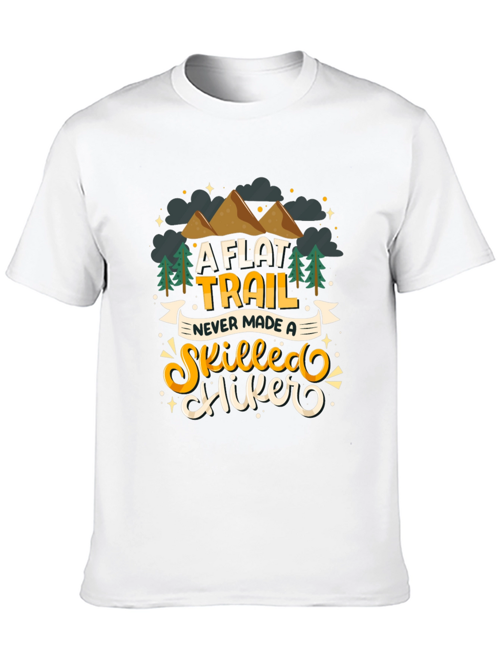 A Flat Trail Hiker Tee