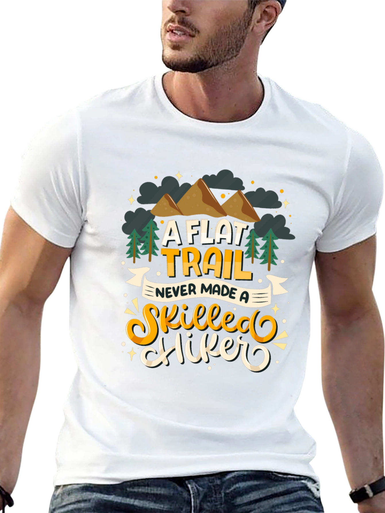 A Flat Trail Hiker Tee