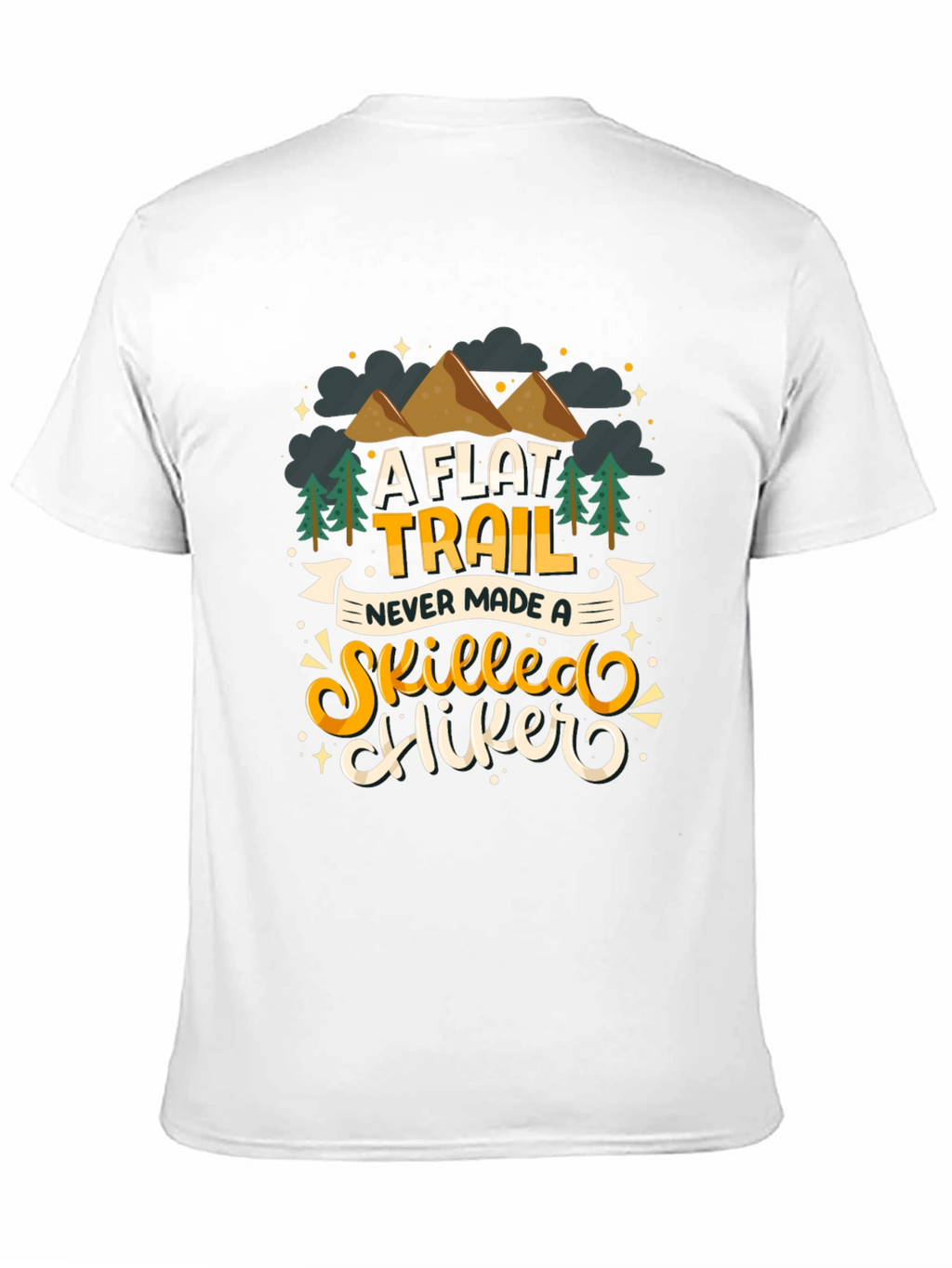 A Flat Trail Hiker Tee