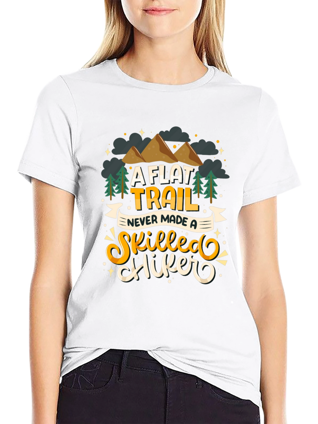 A Flat Trail Hiker Tee