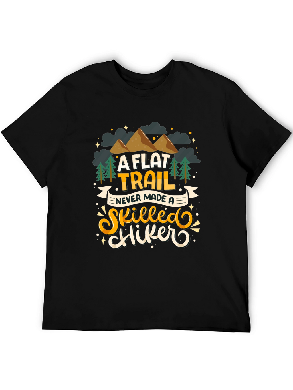 A Flat Trail Hiker Tee