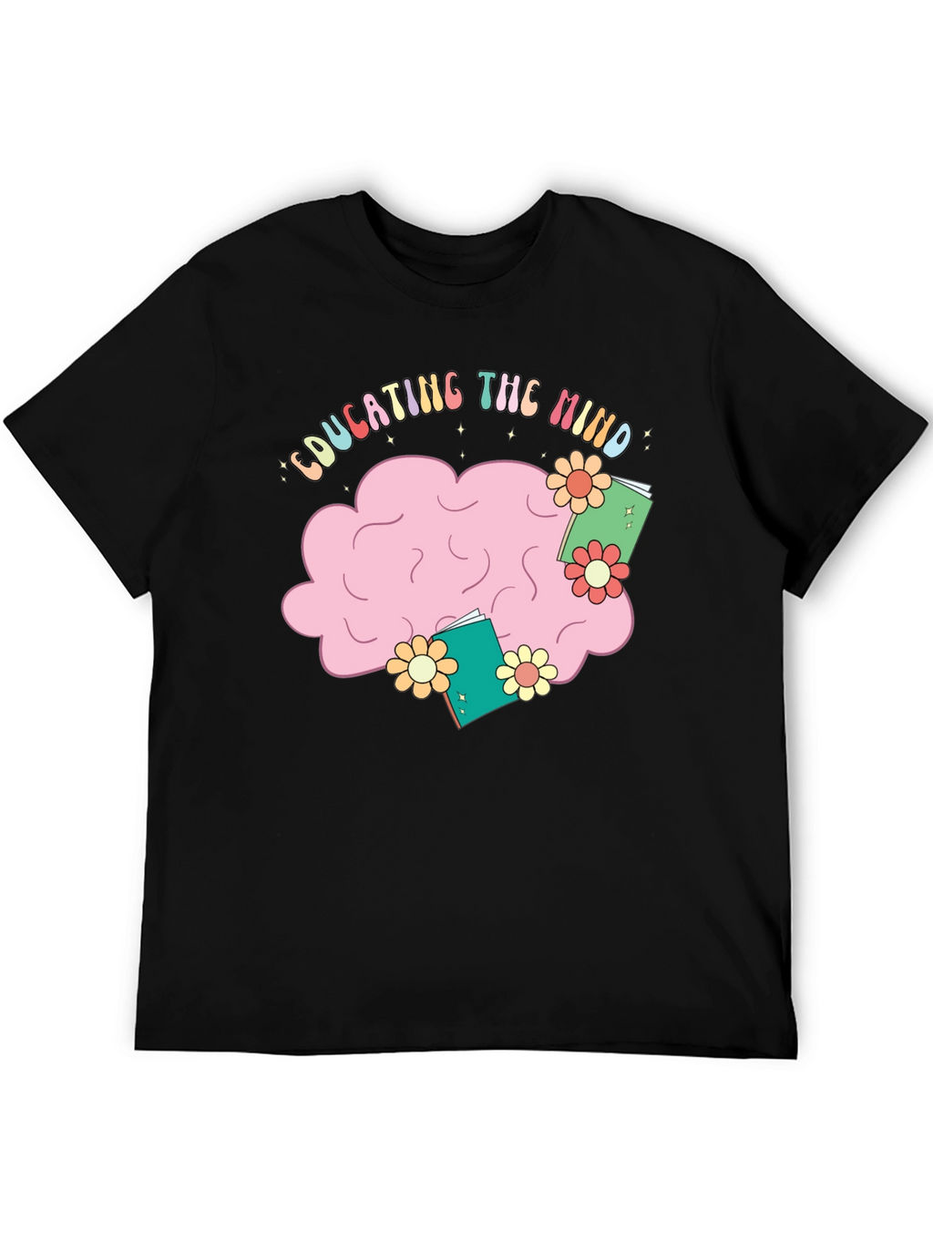 Educating the Mind Black T-Shirt