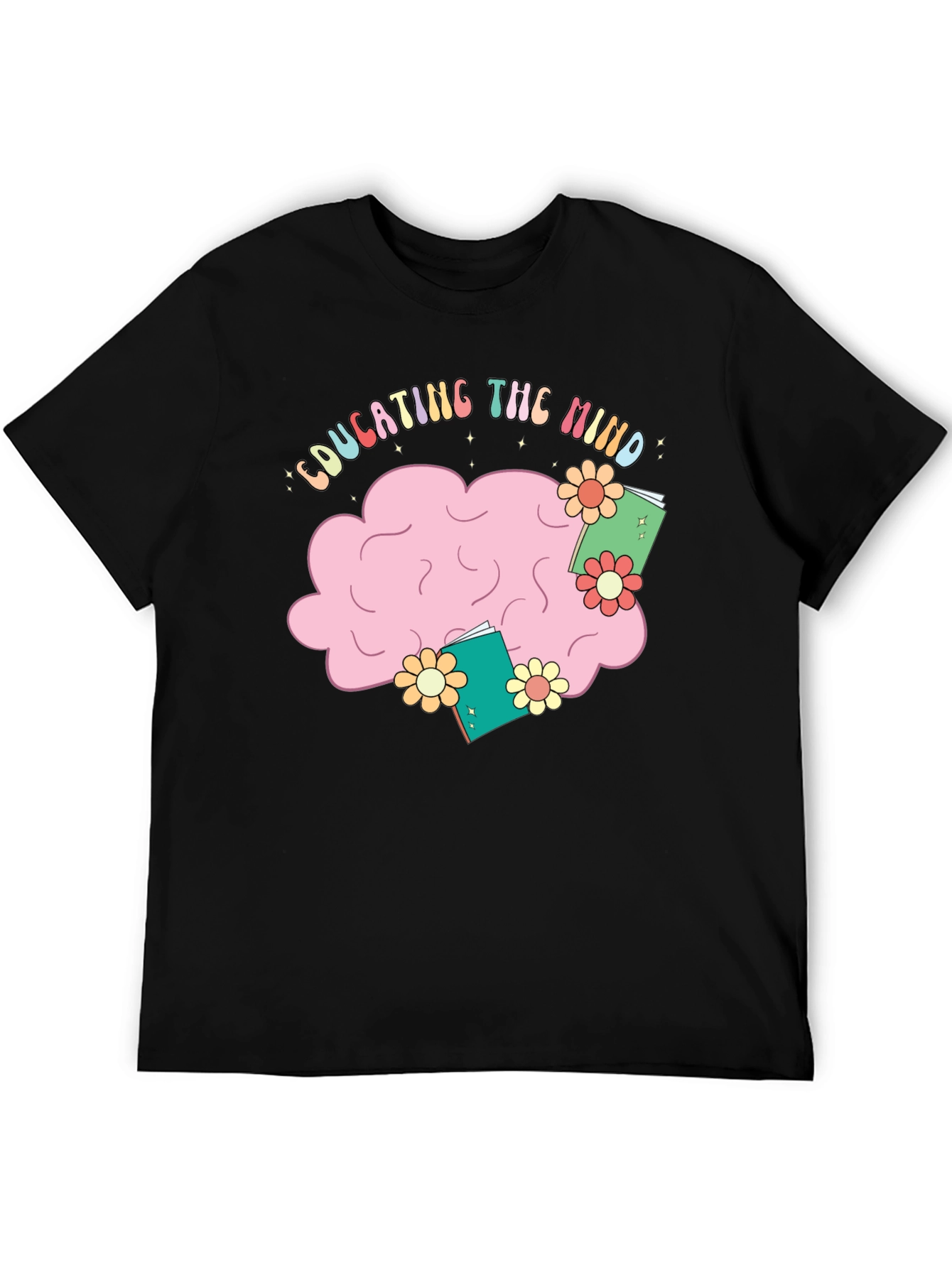 Educating the Mind Black T-Shirt