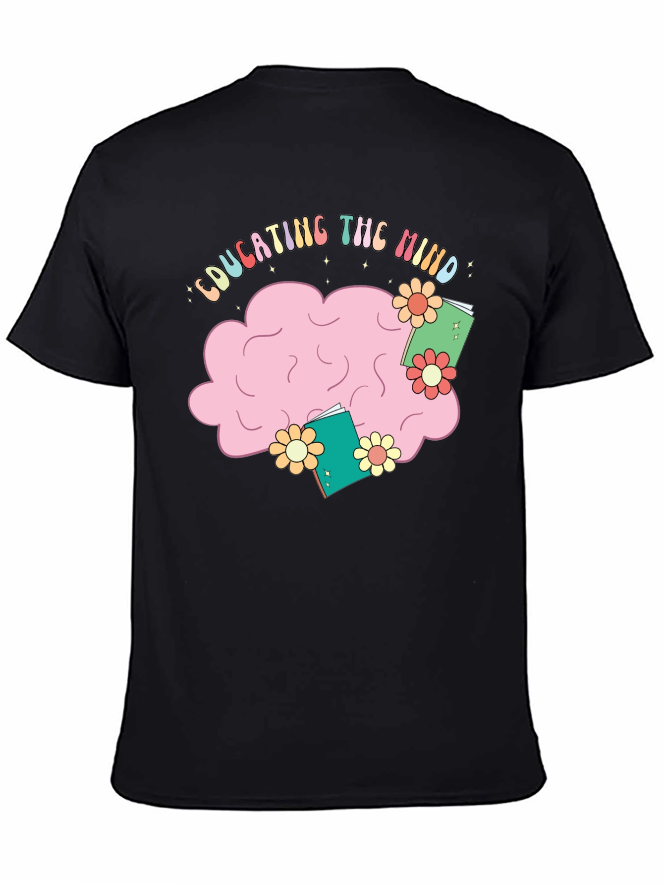 Educating the Mind Black T-Shirt