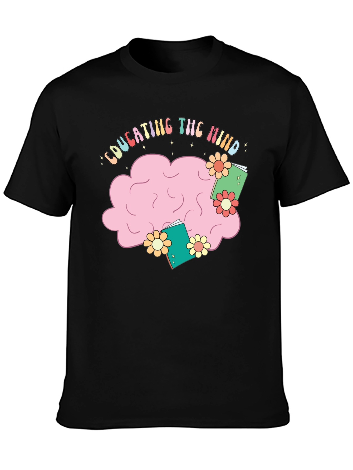 Educating the Mind Black T-Shirt