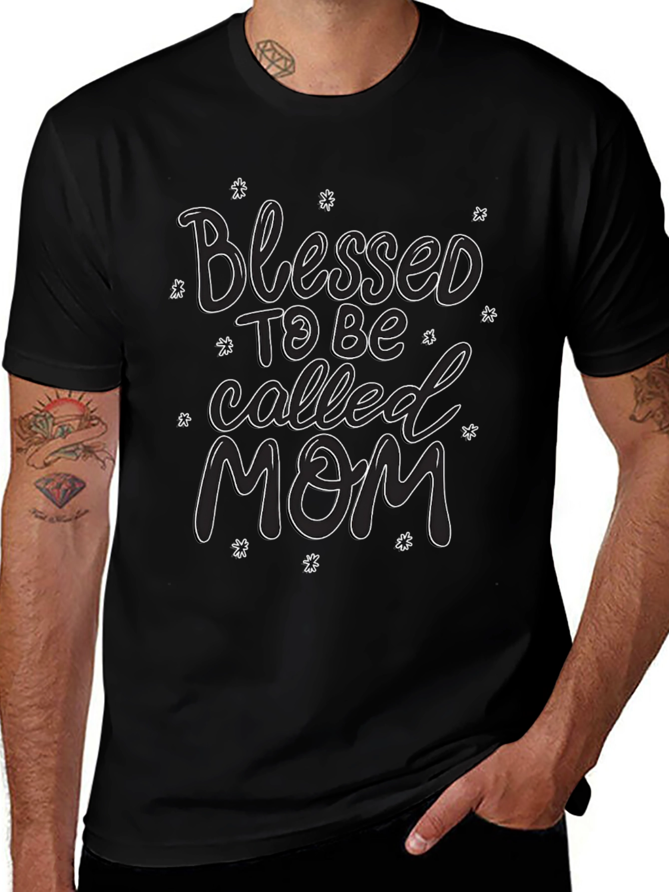 Blessed to be Called Mom Graphic T-Shirt