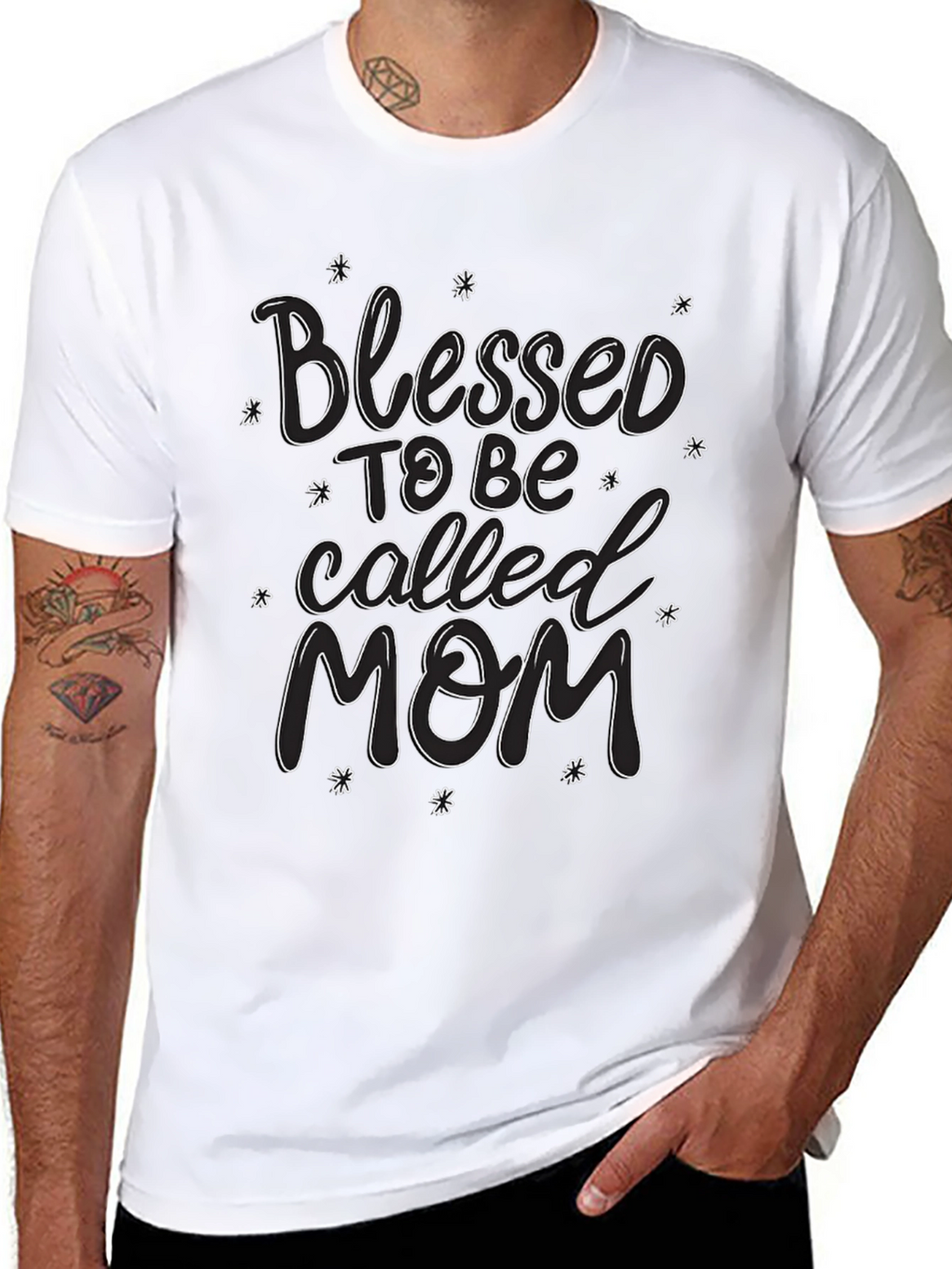 Blessed to be Called Mom Graphic T-Shirt