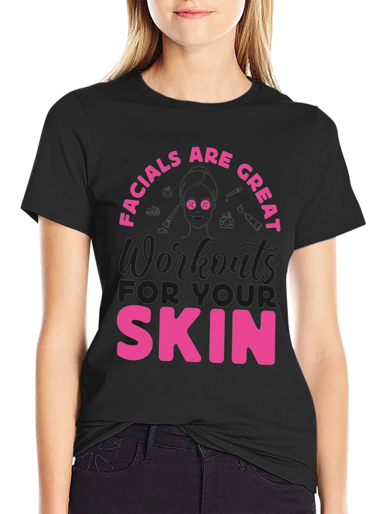 Facials Are Great Skin Workout Tee
