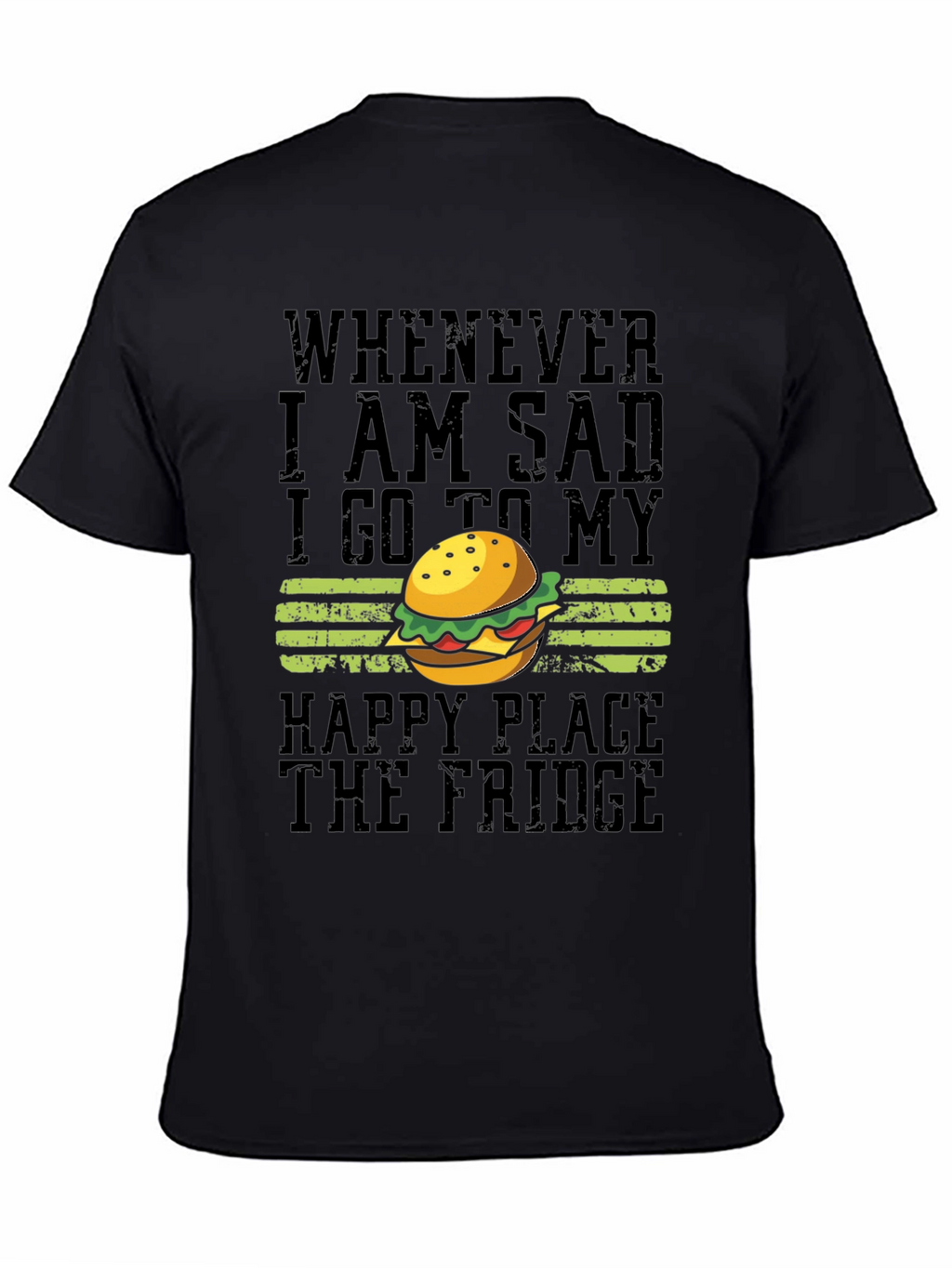 Happy Place Fridge T-Shirt - Foodie Tee
