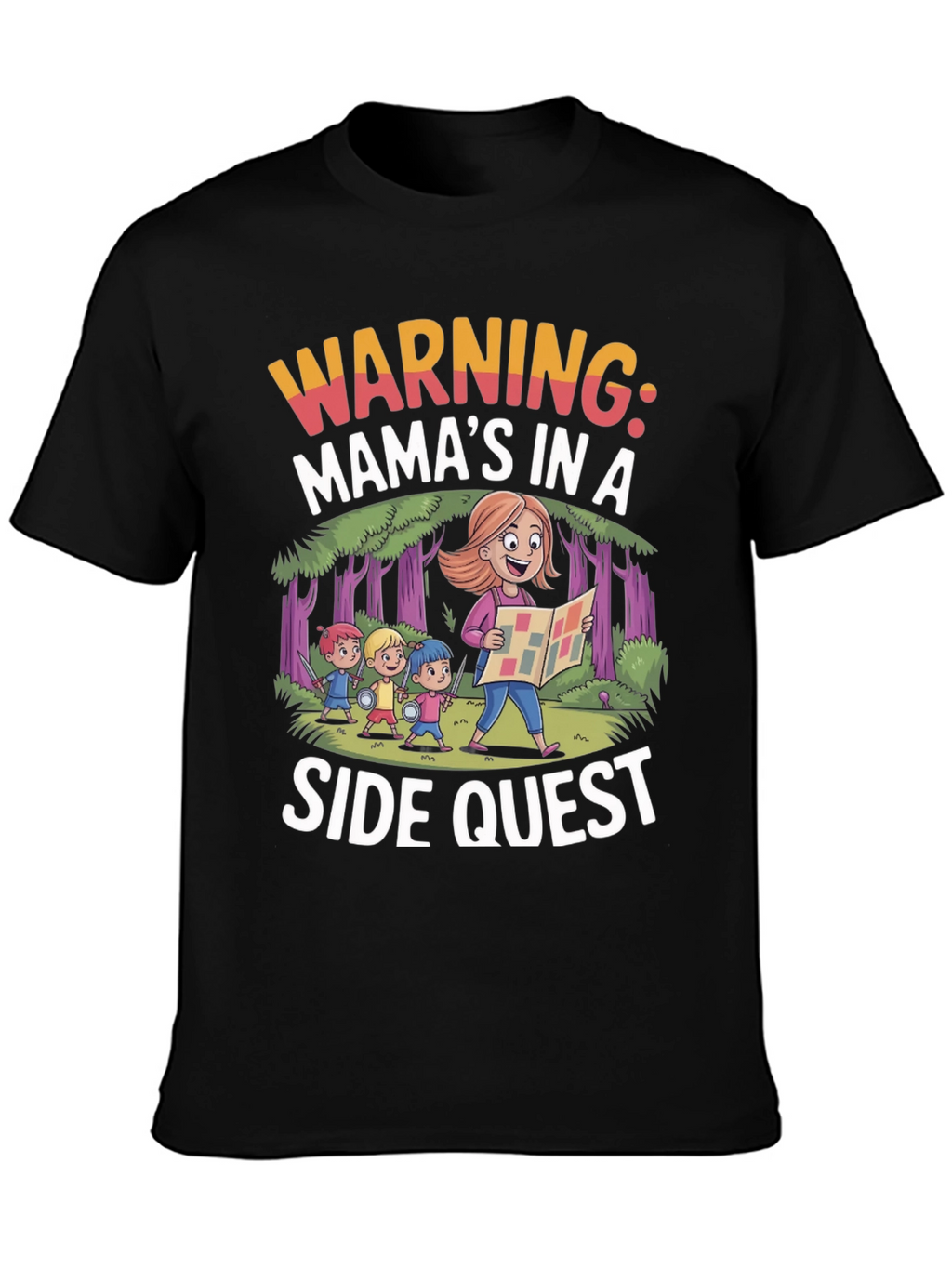 Mamas In A Side Quest Graphic Tee