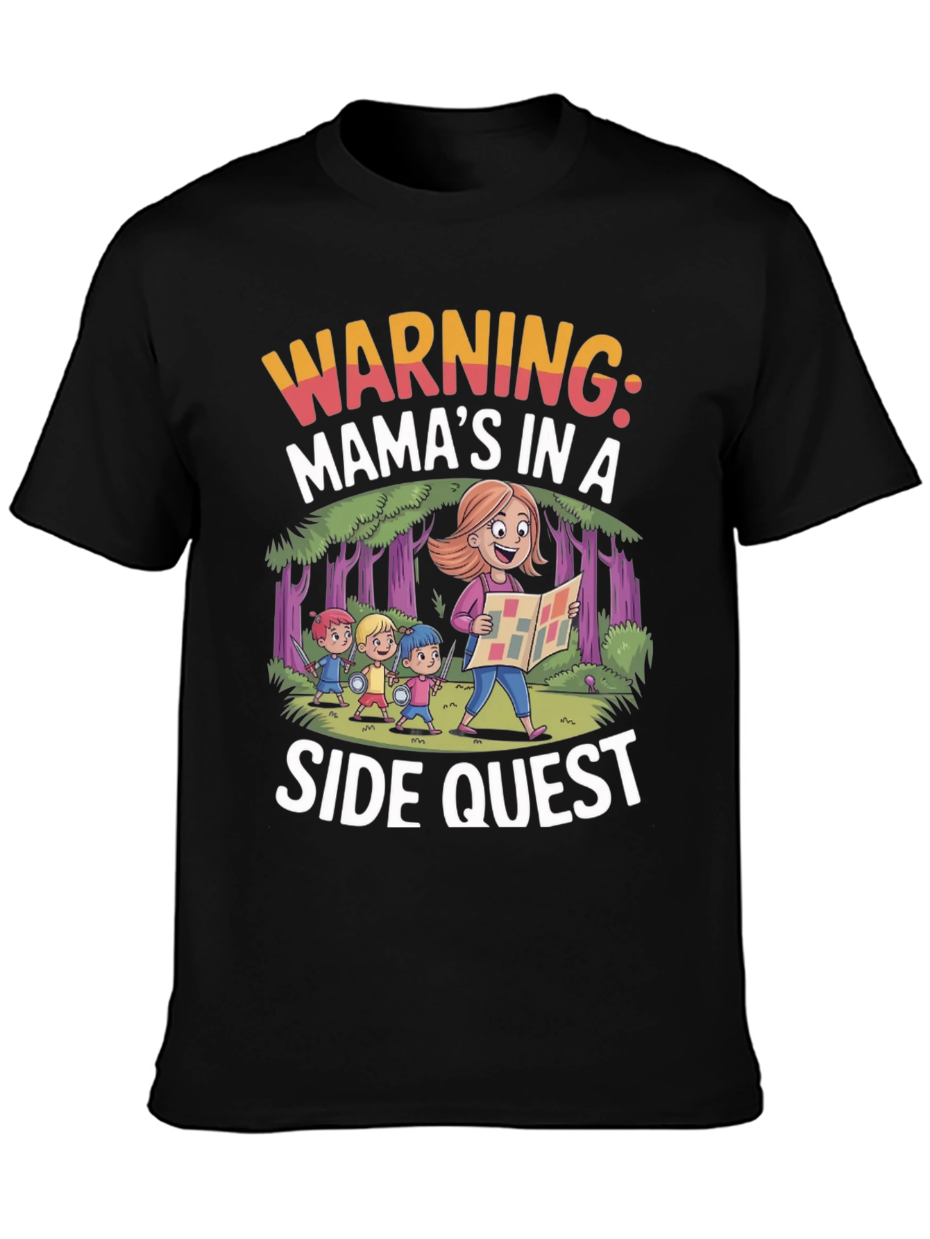 Mamas In A Side Quest Graphic Tee