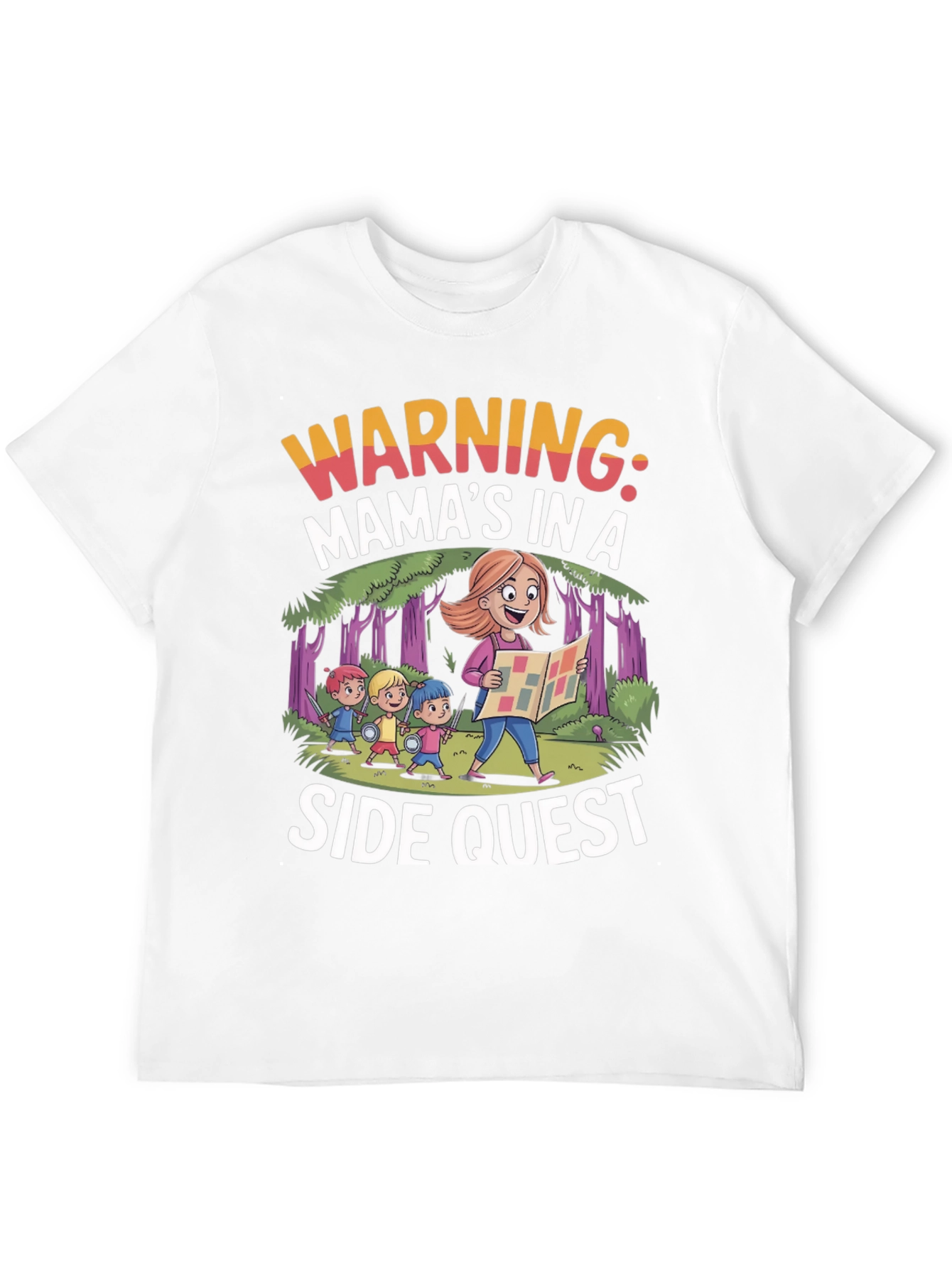 Mamas In A Side Quest Graphic Tee