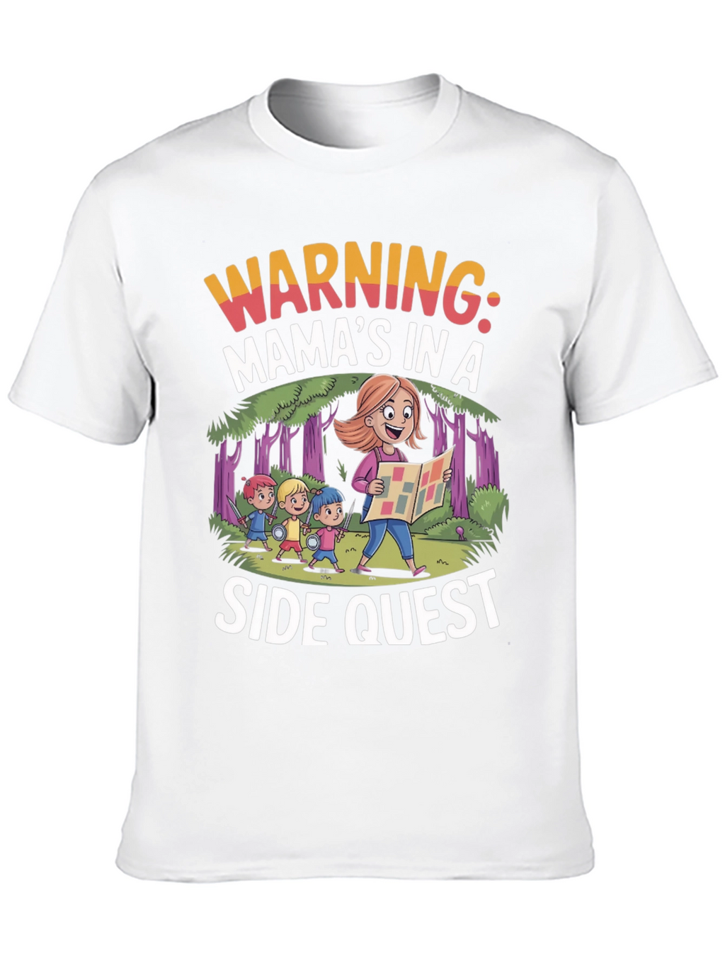 Mamas In A Side Quest Graphic Tee