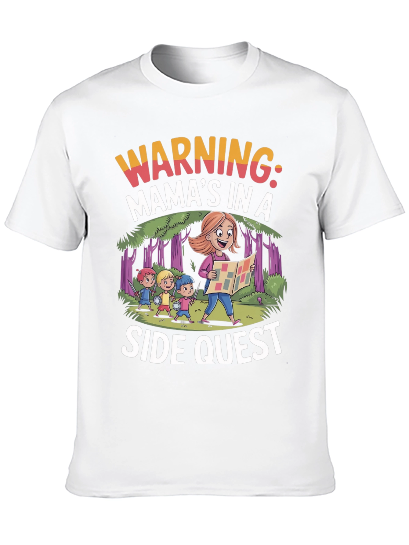 Mamas In A Side Quest Graphic Tee