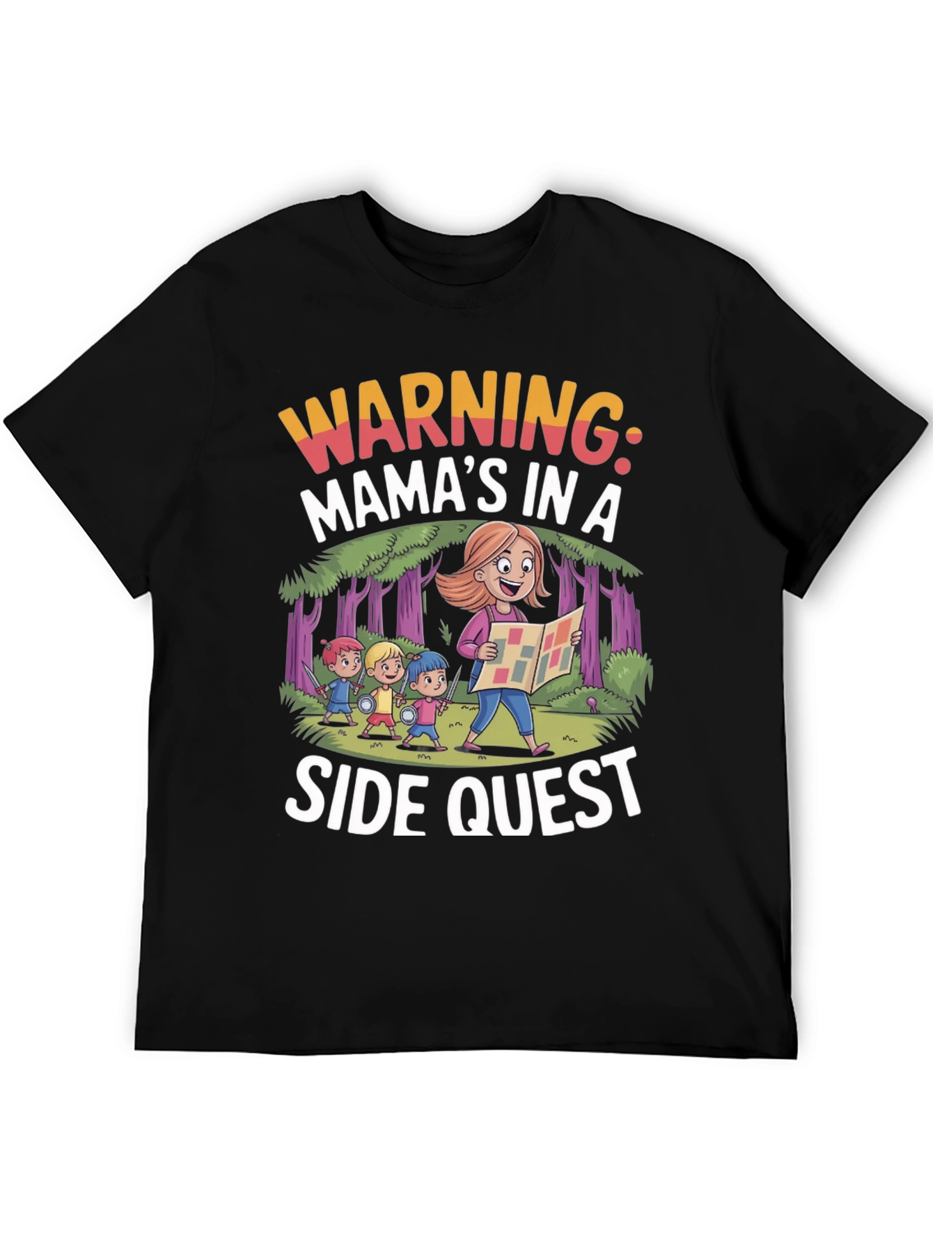 Mamas In A Side Quest Graphic Tee