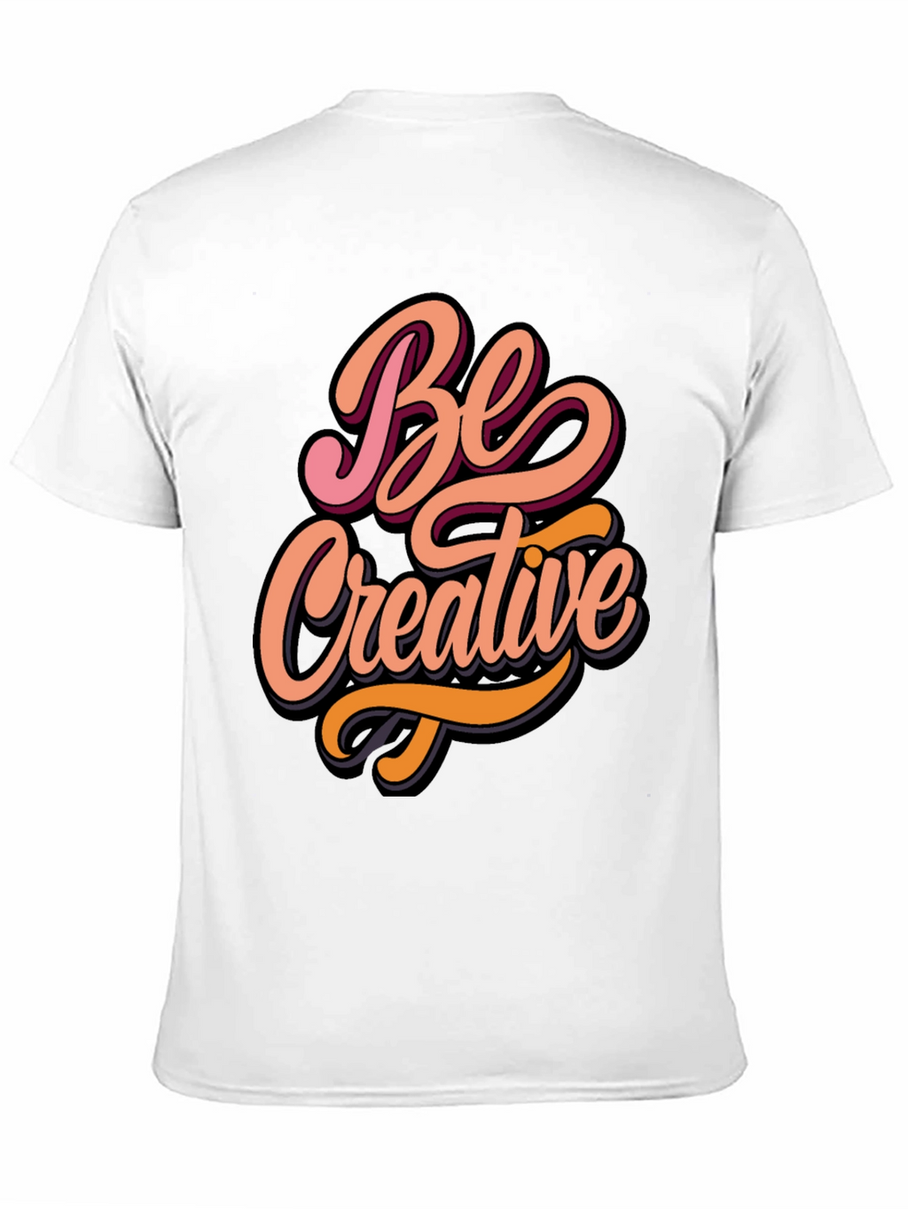 Be Creative Graphic Tee - Stylish Comfort