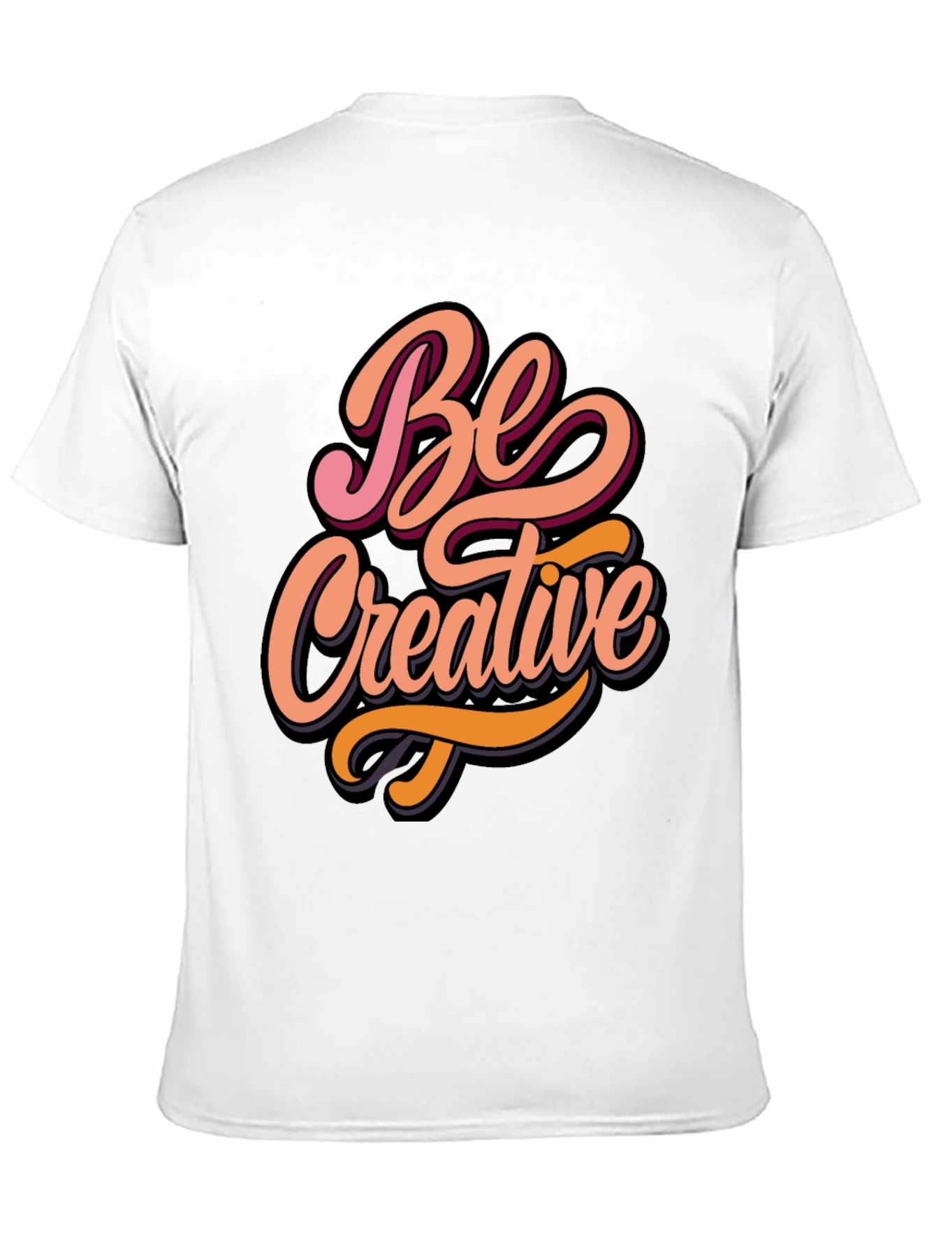 Be Creative Graphic Tee - Stylish Comfort