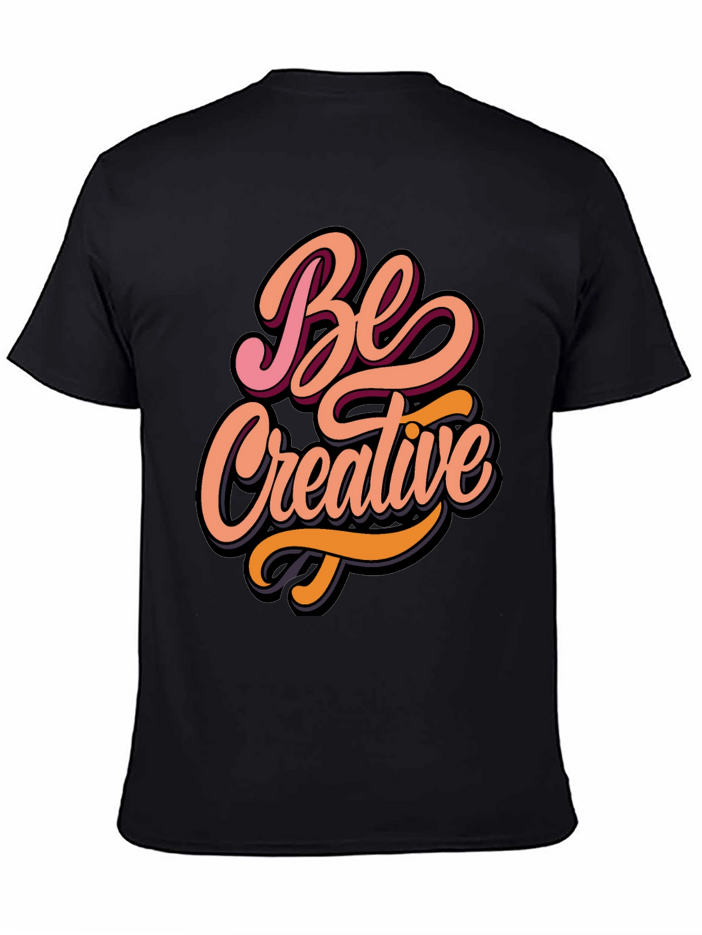 Be Creative Graphic Tee - Stylish Comfort