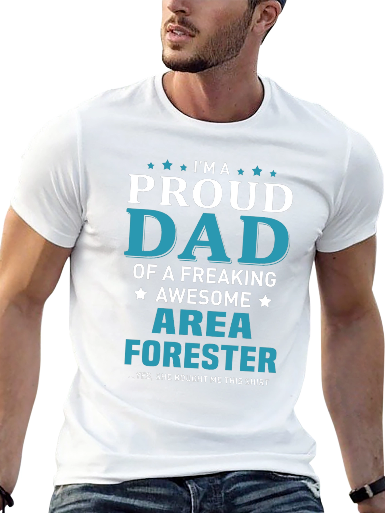 Proud Dad of an Area Forester T-Shirt