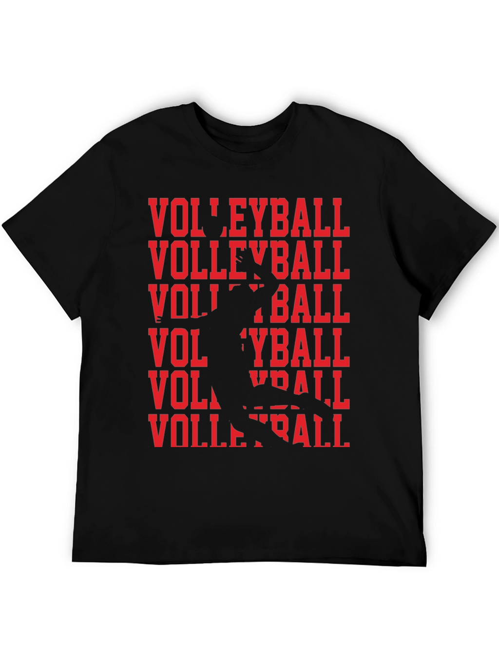 Volleyball Graphic Tee - Sporty Style