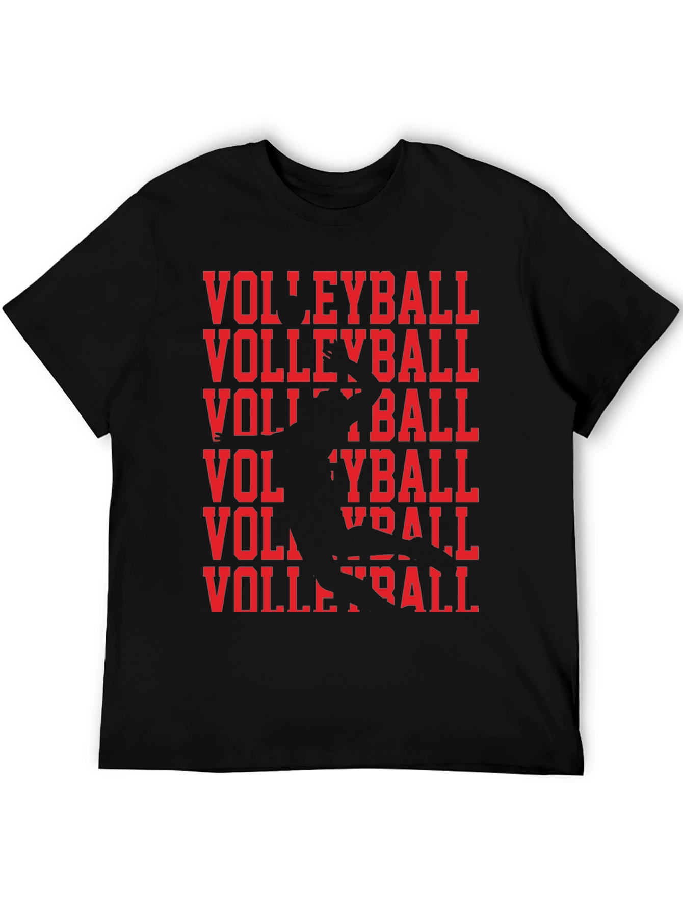 Volleyball Graphic Tee - Sporty Style