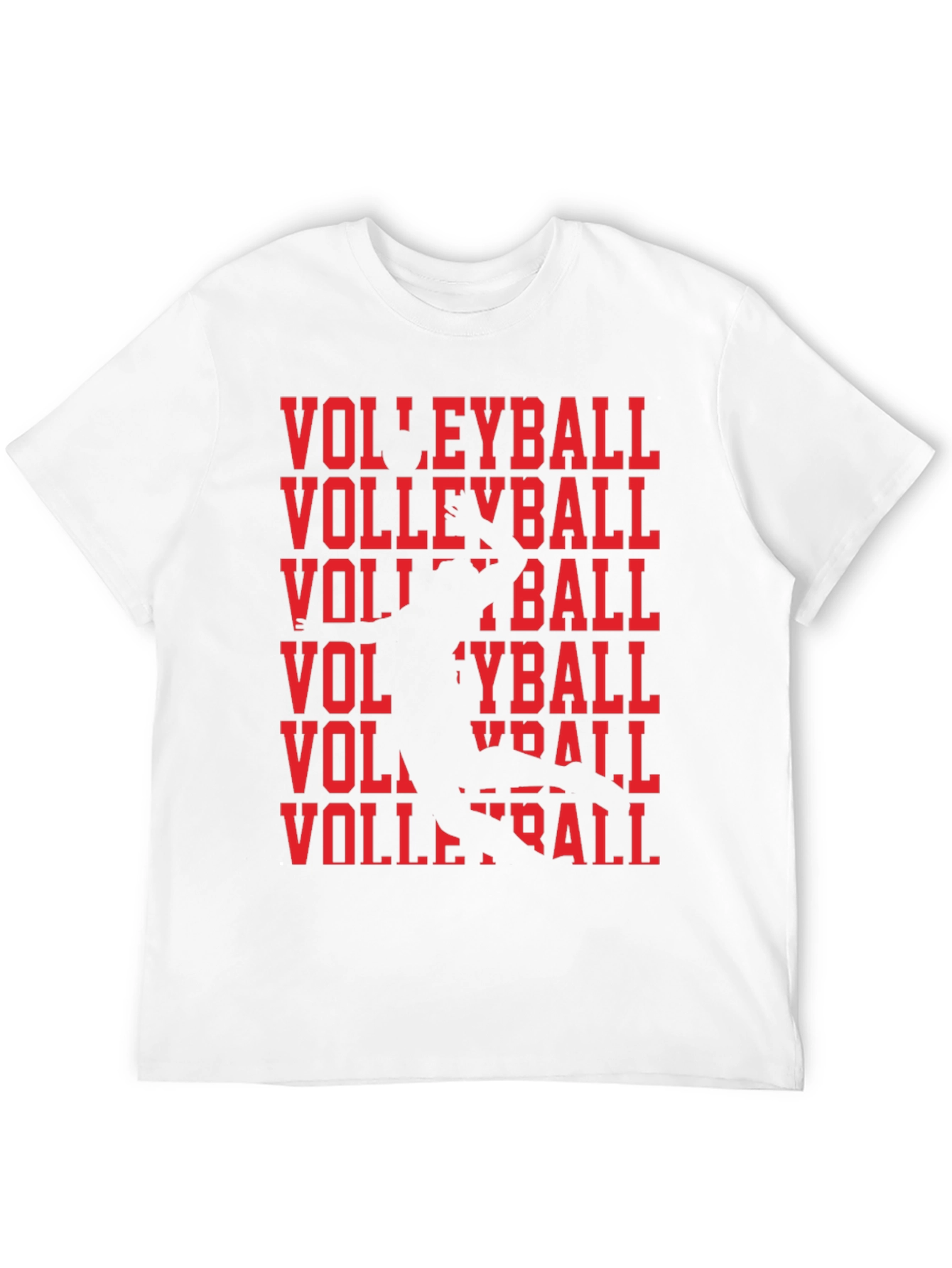Volleyball Graphic Tee - Sporty Style