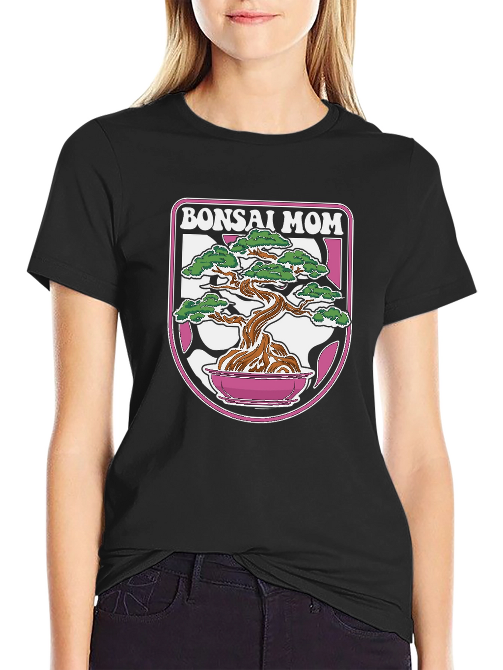 Bonsai Mom Graphic Tee - Unique Plant Lover Gift