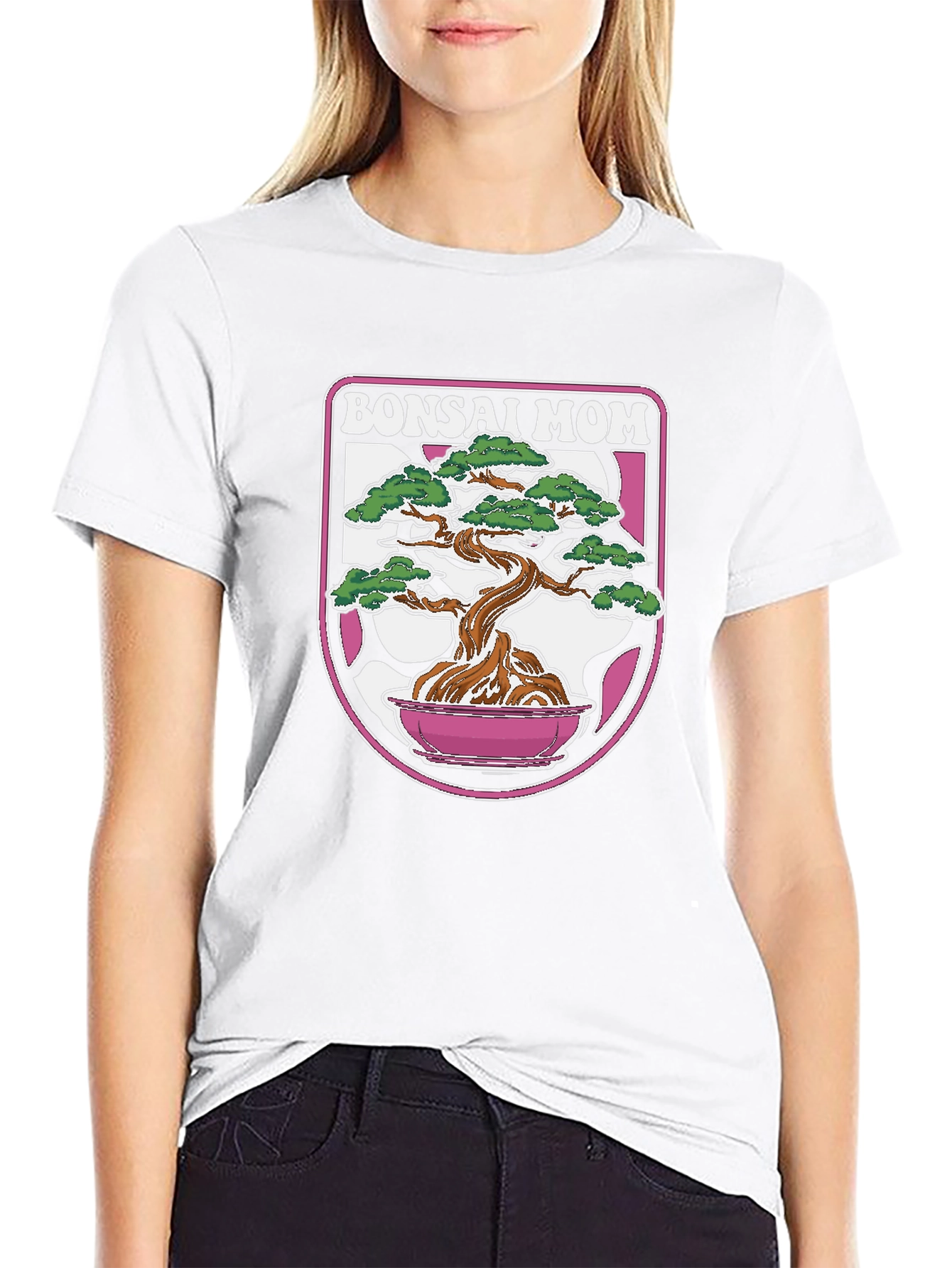 Bonsai Mom Graphic Tee - Unique Plant Lover Gift