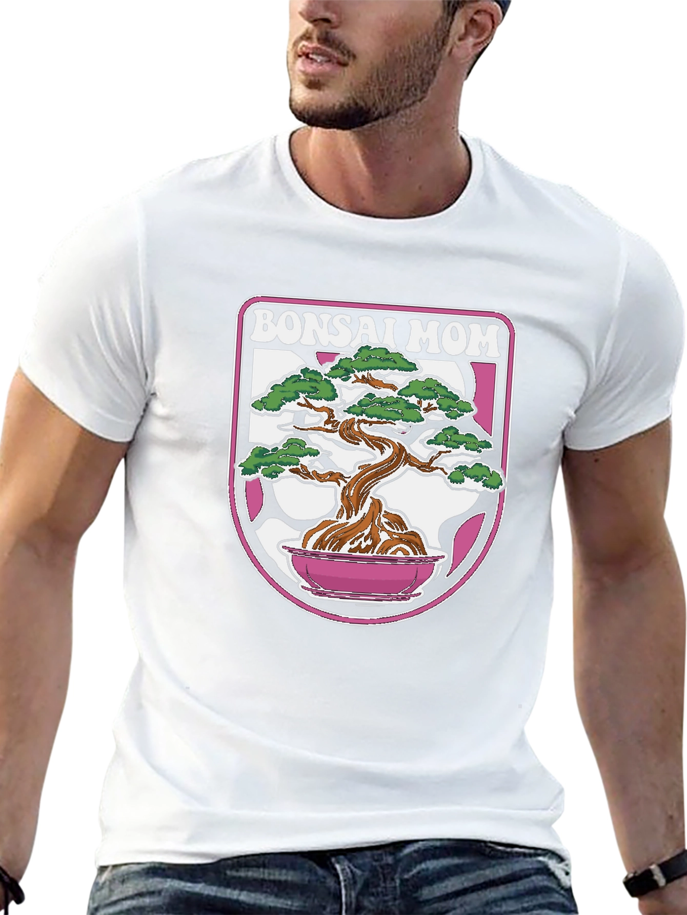 Bonsai Mom Graphic Tee - Unique Plant Lover Gift